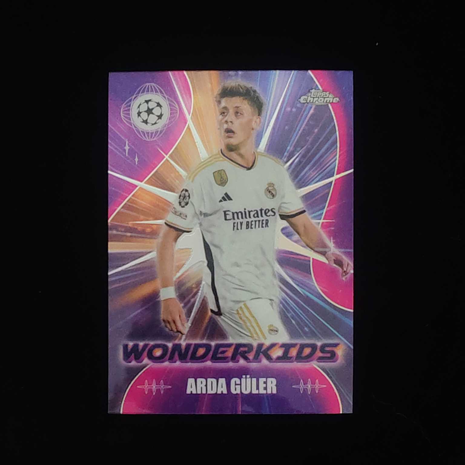 2024 Topps Chrome Arda Güler 欧冠 TC 土耳其 皇马 皇家马德里 居莱尔 神奇小妖特卡 卡品如图 凑套必备