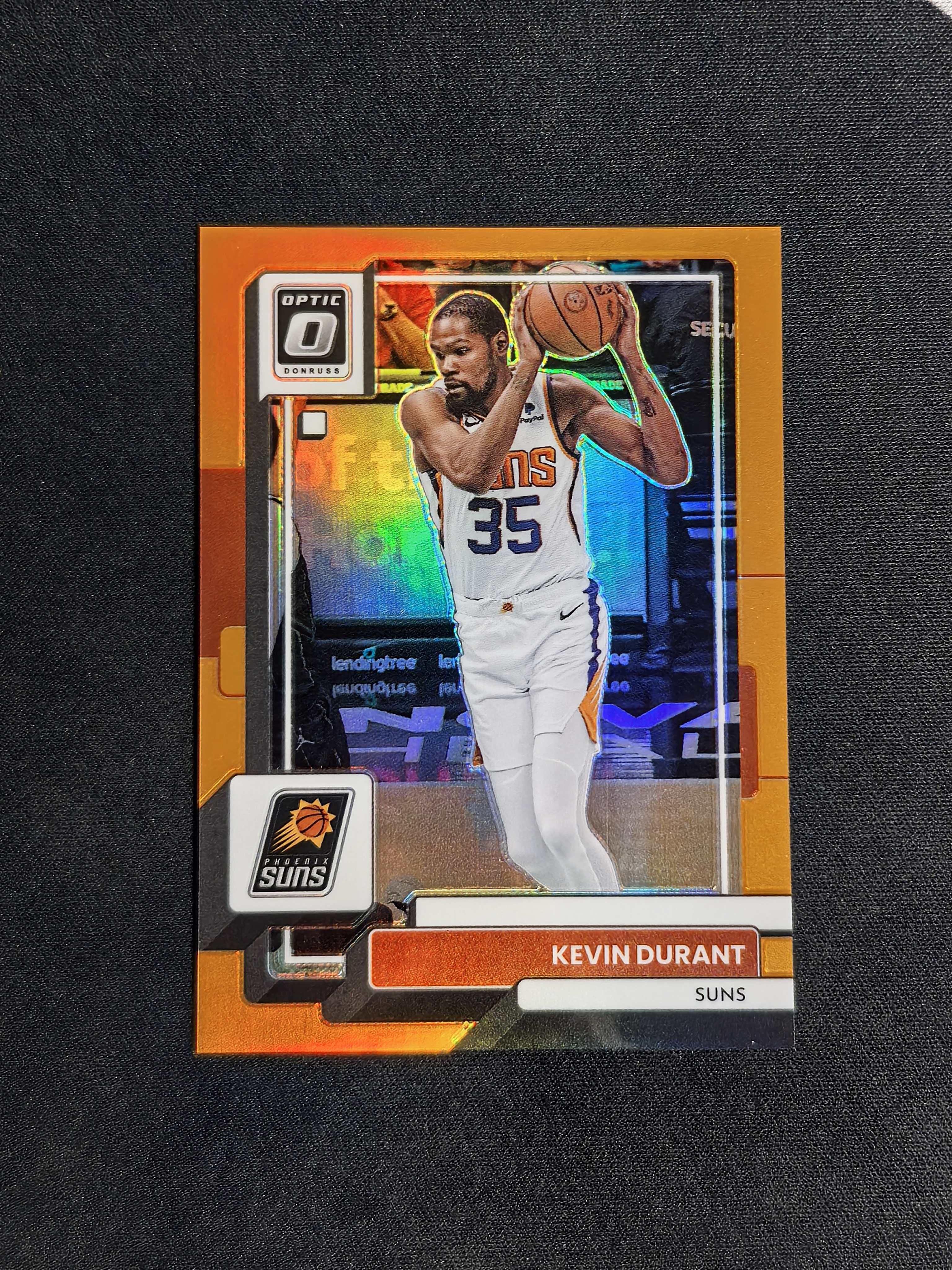 2022-23 Panini Contenders Optic Kevin Durant 凯文 杜兰特 死神 75编 橙折 KD 杜小帅 75大巨星 太阳 杜蕾斯 卡品如图 鱼【CYT球星卡】