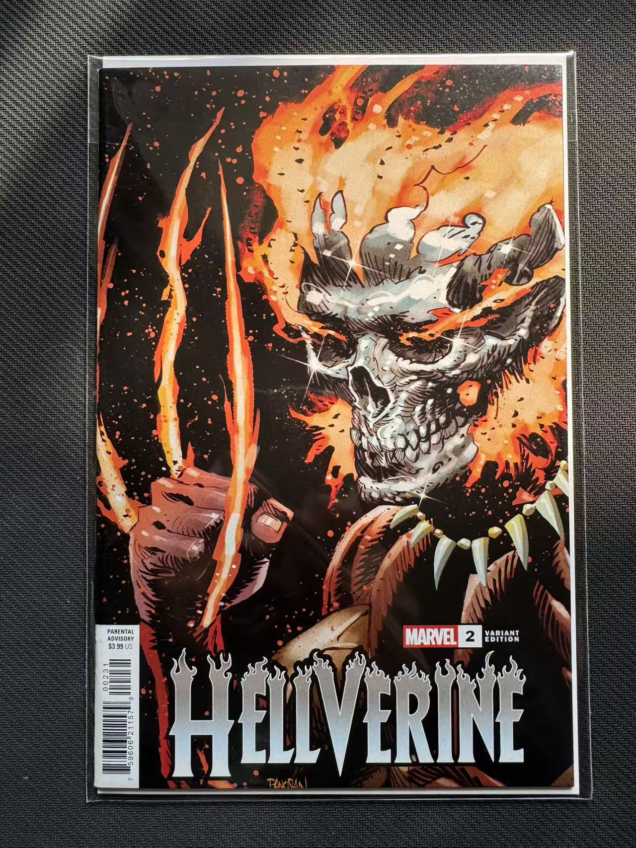 2025 Marvel 美漫 杂志期刊 地狱金刚狼 官方漫画 美漫期刊 杂志书刊 变体、贸易、小标 带膜带背板