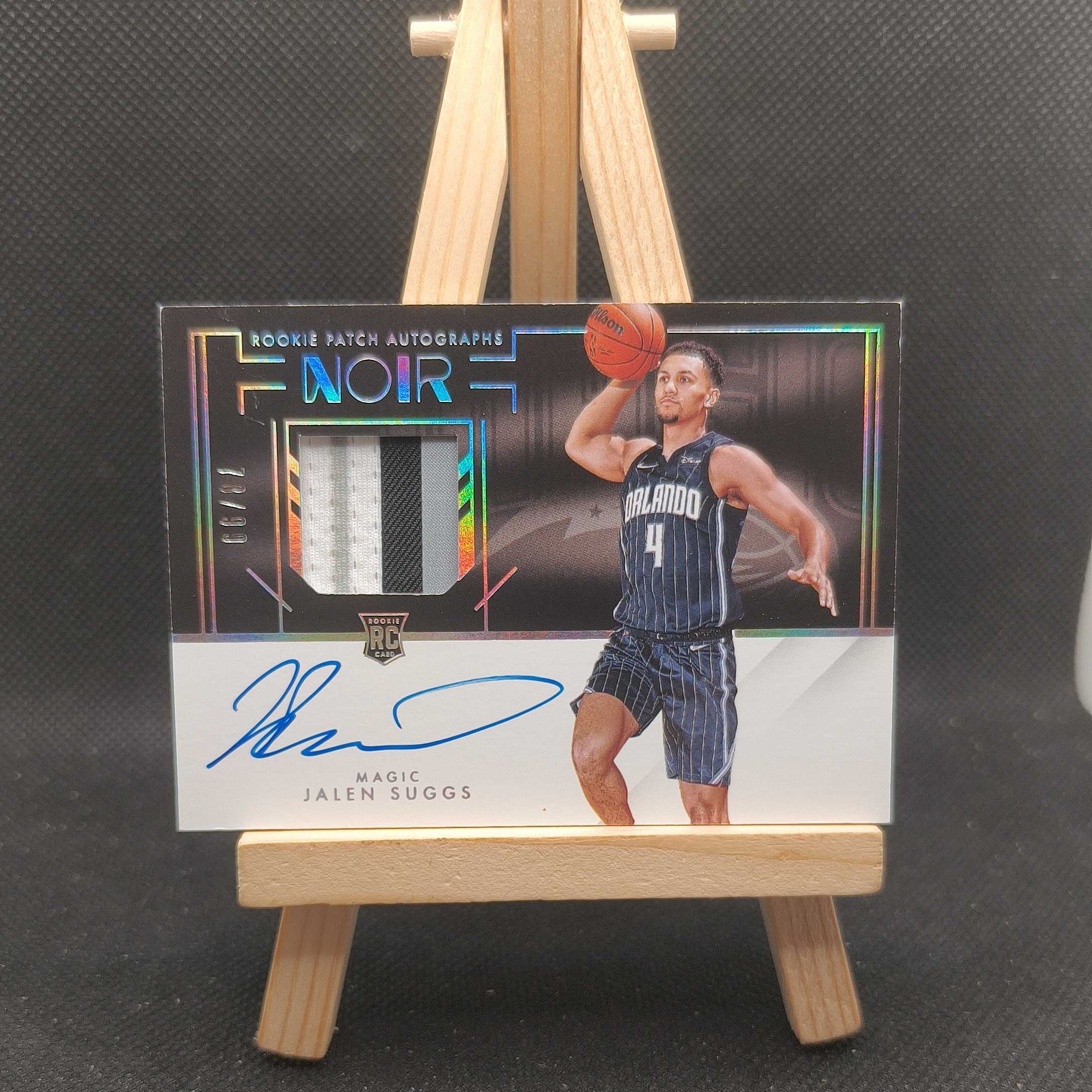 【Roseee代卖】2021-22 Panini Noir Jalen Suggs RC 魔术 杰伦萨格斯 新秀 patch 签字卡签 RPA 99编 im哥