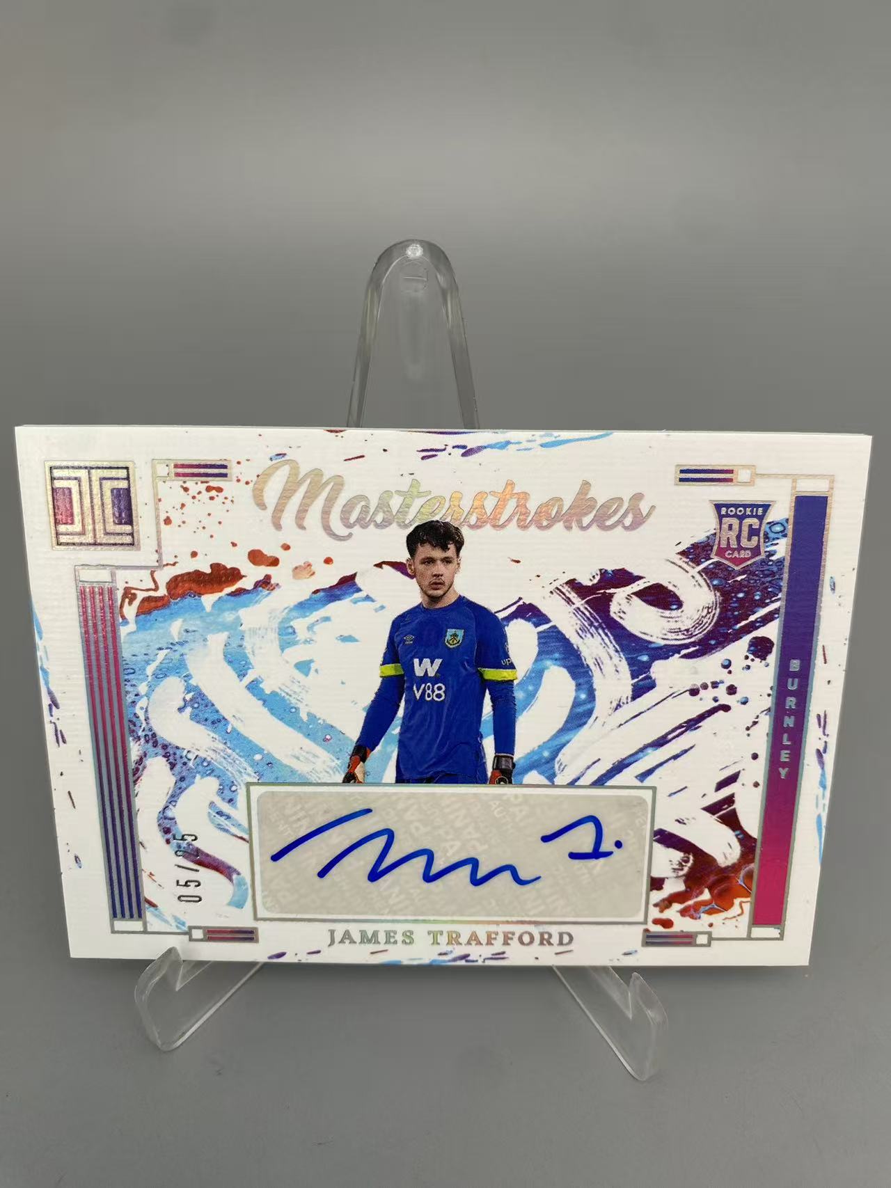 【拆吧代拍】 2023-24 Panini Impeccable james trafford RC 詹姆斯 特拉福德 新秀 签字 25编 曼城 伯恩利 英格兰 小真金 天使1128