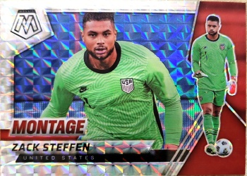 【k代拍】 2021-22 Panini Mosaic Zack Steffen Montage