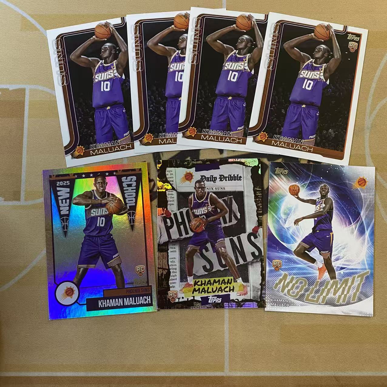 撸卡厮 Lukas 2025 Topps 杨翰森 好兄弟 马努阿奇 新秀base 旗帜 杂志 特卡 打包(青)