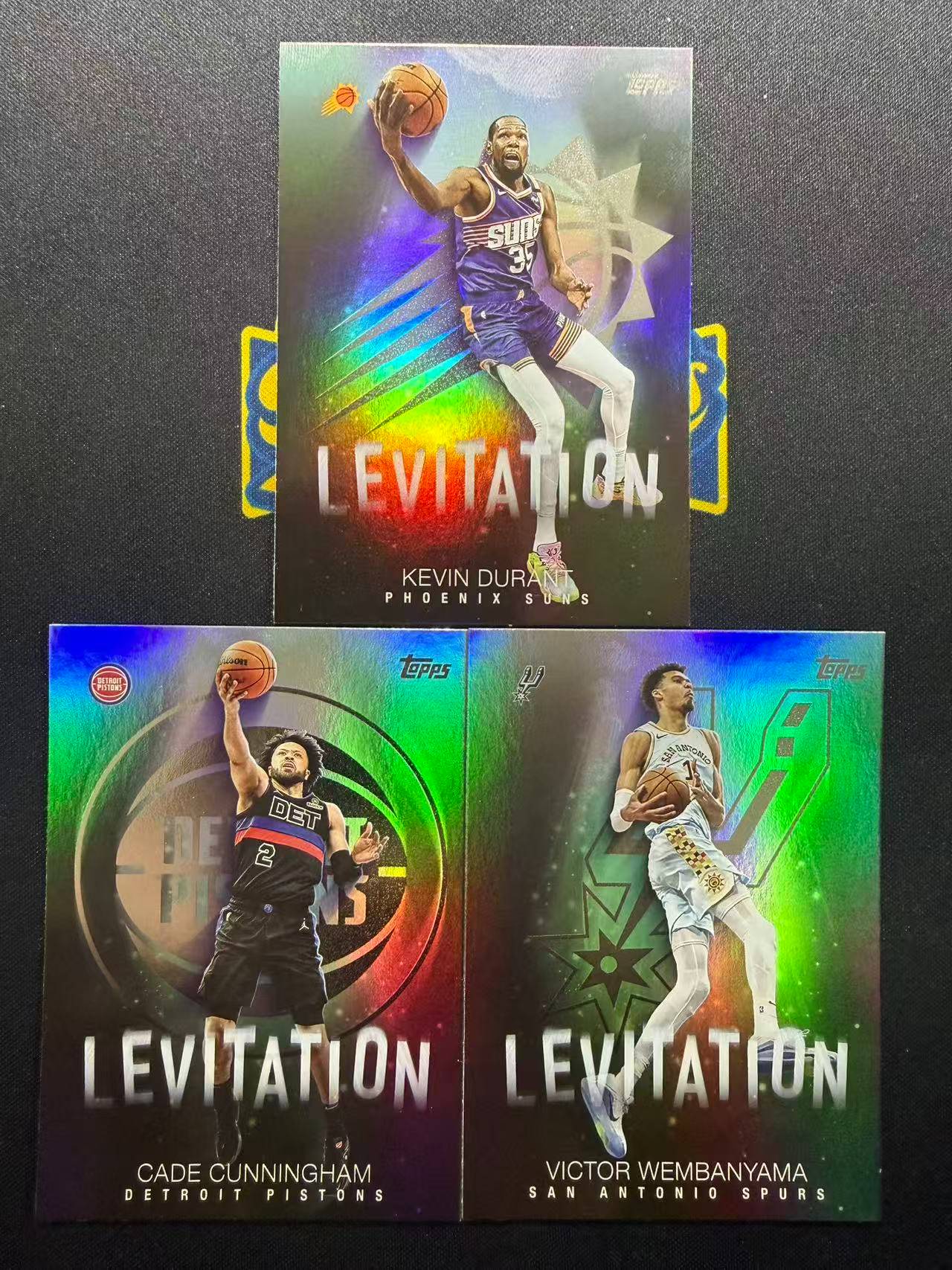 【梦卡拍卖】2025 TOPPS FLAGSHIP Kevin Durant 凯文 杜兰特 维克托 文班亚马 CC 康宁汉姆 折射 特卡 细节如图 #Ci# 强啃啃