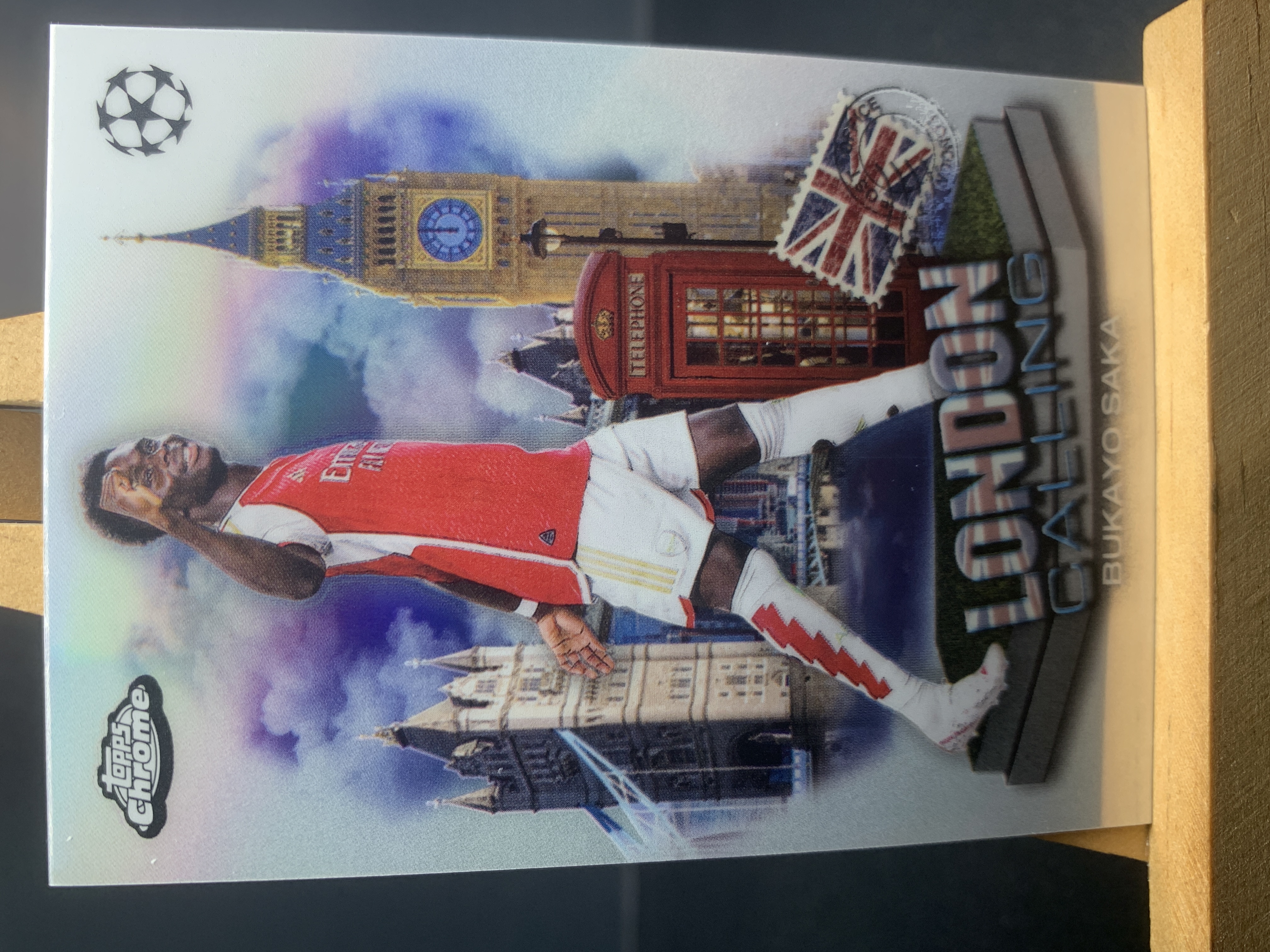 (S7)2025 TOPPS 地标 折射 布卡约 萨卡 实卡好看 收藏凑套必备 卡品如图 !!!