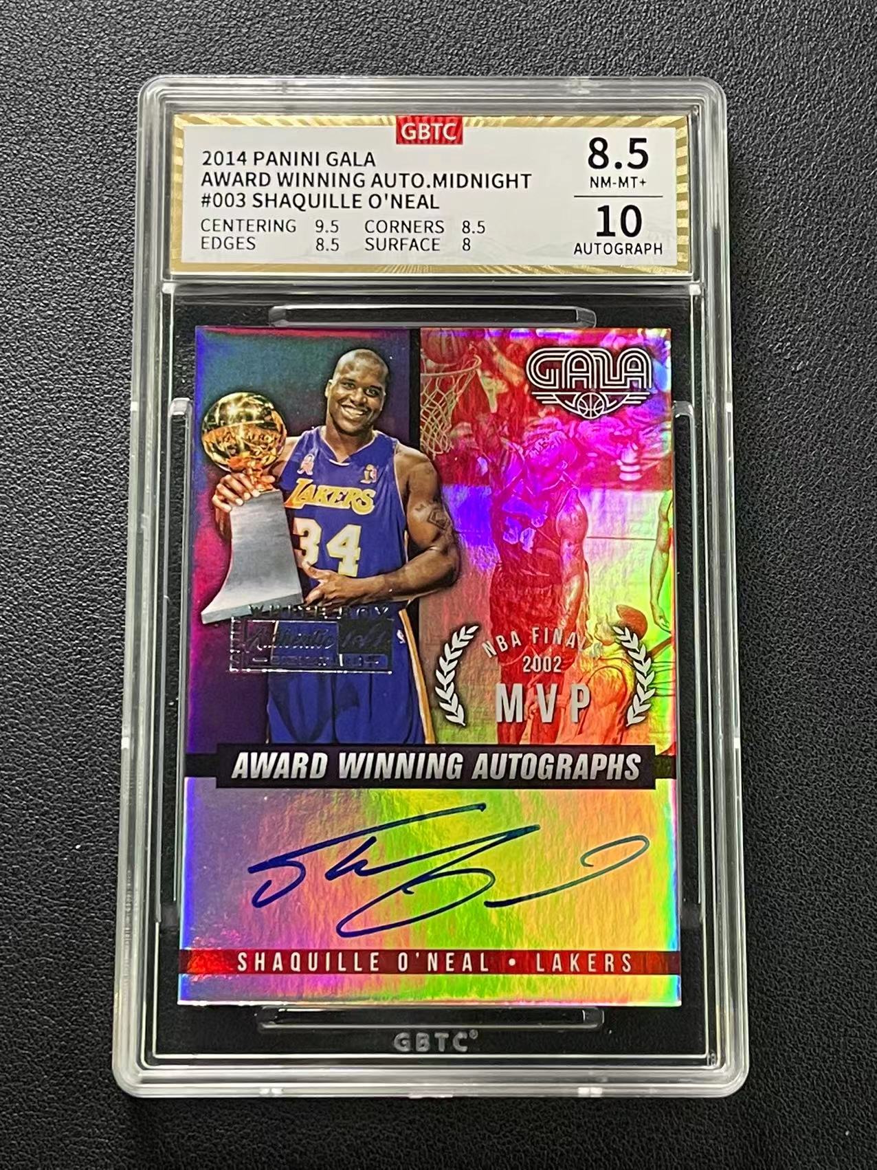 【超新星精品】201415 Gala Shaquille O'Neal 湖人 大鲨鱼 奥尼尔 whitebox白盒 1of1 1/1编