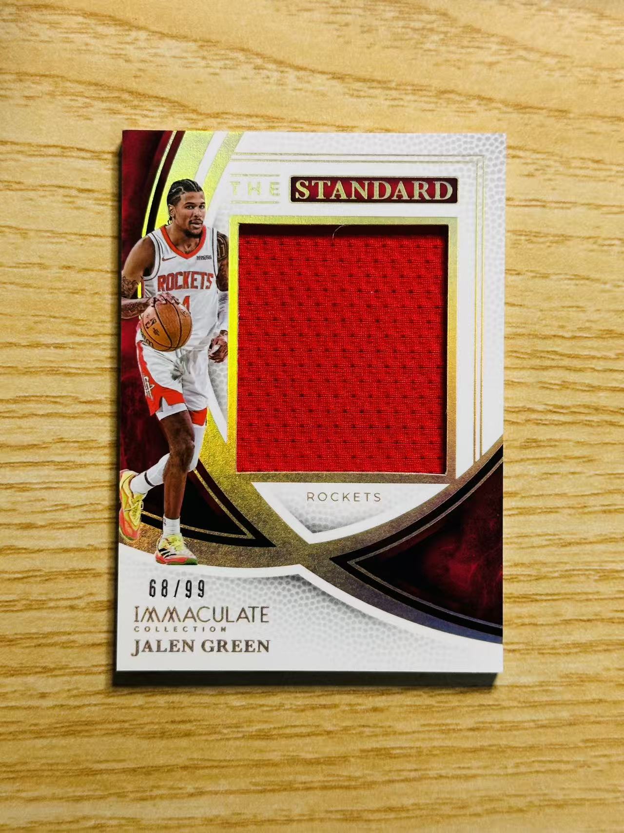 2024-25 Panini Immaculate Collection Jalen Green 嘿嘿代卖 杰伦 格林 球衣 物料 镜面 99编 火箭 实卡精美 收藏必备