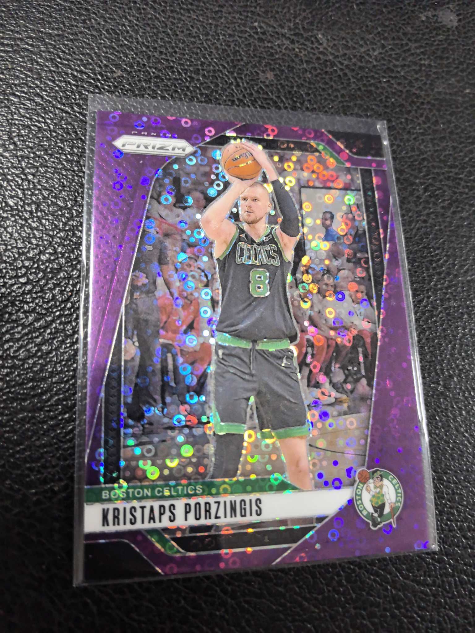 2024-25 波尔津吉斯 75编 紫折 泡泡折 凯尔特人 prizm 10-9