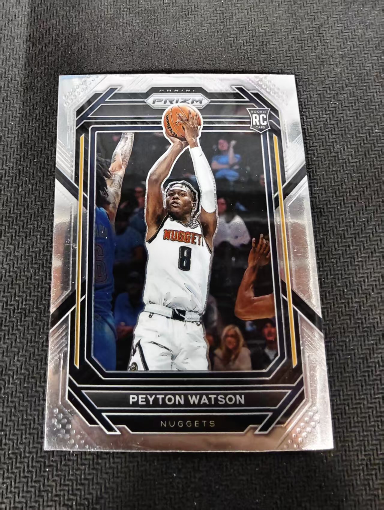 【可合并,不累计】2022-23 Panini Prizm Peyton Watson 佩顿 沃森 掘金 新秀RC PZ 不保卡品 介意勿拍 #259