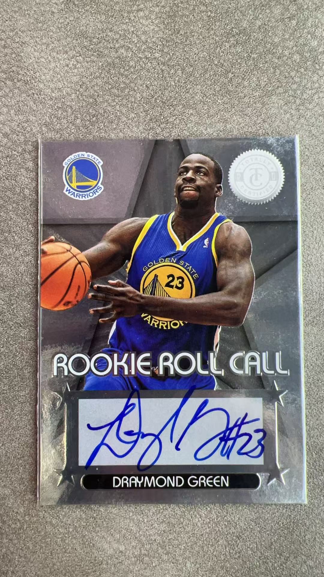 6579【330球星卡实体店代卖】2012-13 帕尼尼 卫生巾 德拉蒙德 格林 Draymond Green 勇士新秀RC 追梦 签字 卡签 AUTO 仅顺丰寄付(UK23)