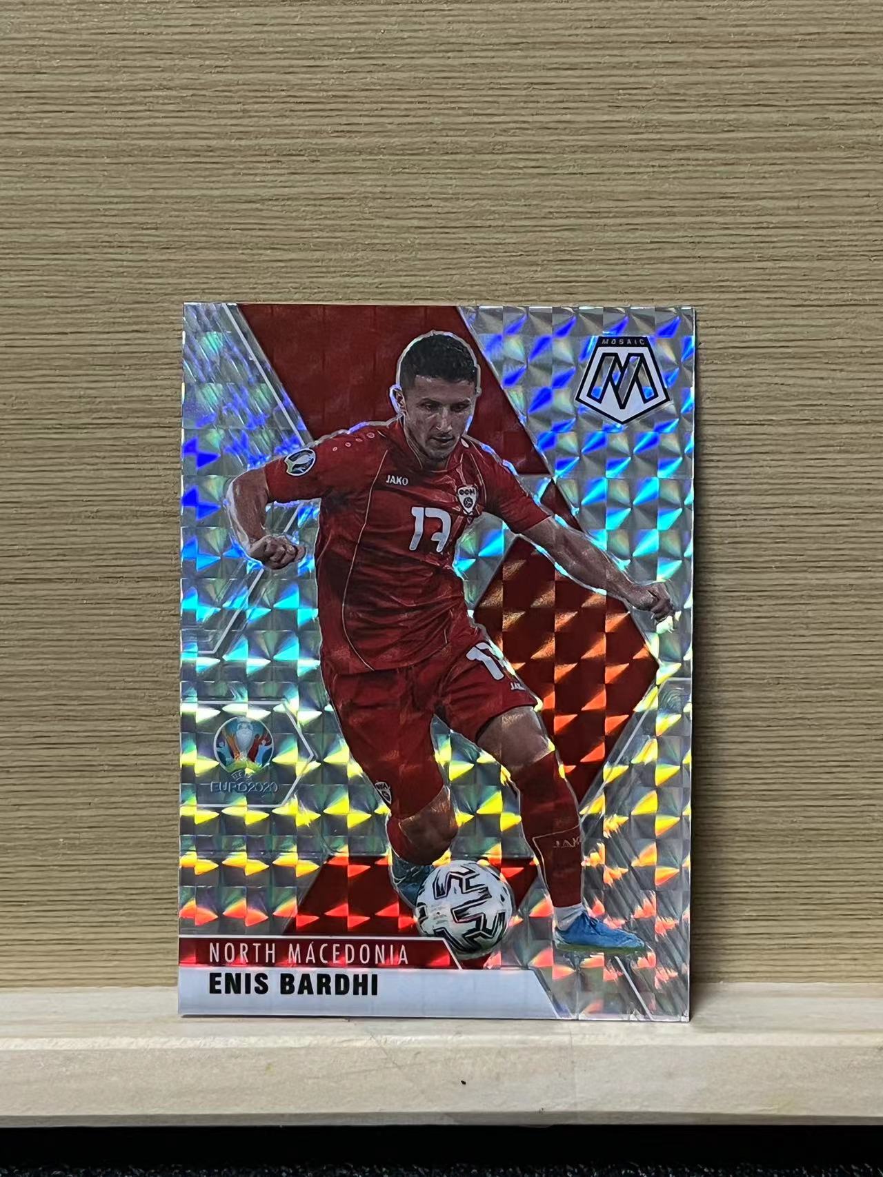 2021 Panini Mosaic Euro Enis Bardhi 巴尔奇 北马其顿 欧洲杯马赛克 银折 卡品如图  凑卡收藏必备 A12