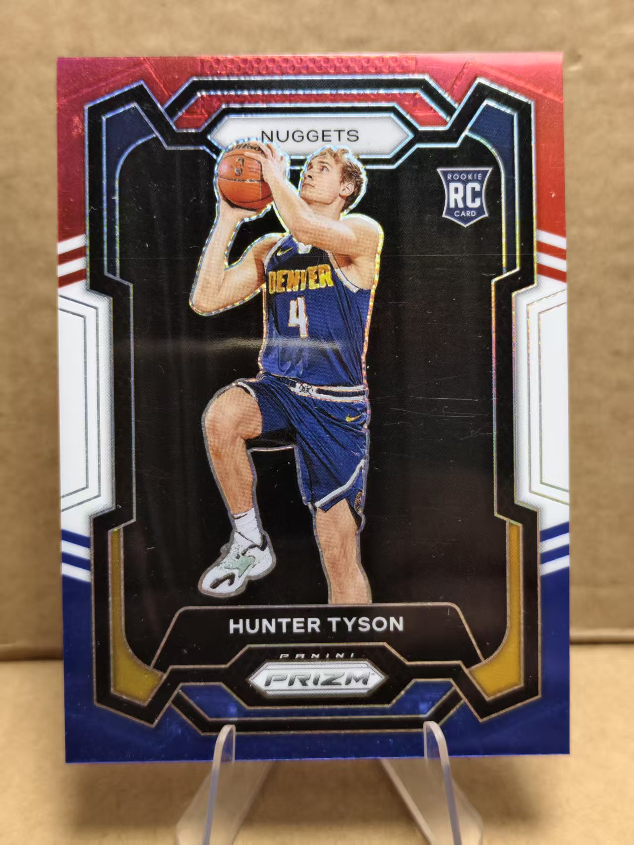 【阿泽代卖】2023-24 Panini Prizm Pz Hunter Tyson 掘金 新秀 RC 亨特 泰森  折射 新秀三色折 选图巨帅 收藏必备 卡品如图 介意勿拍