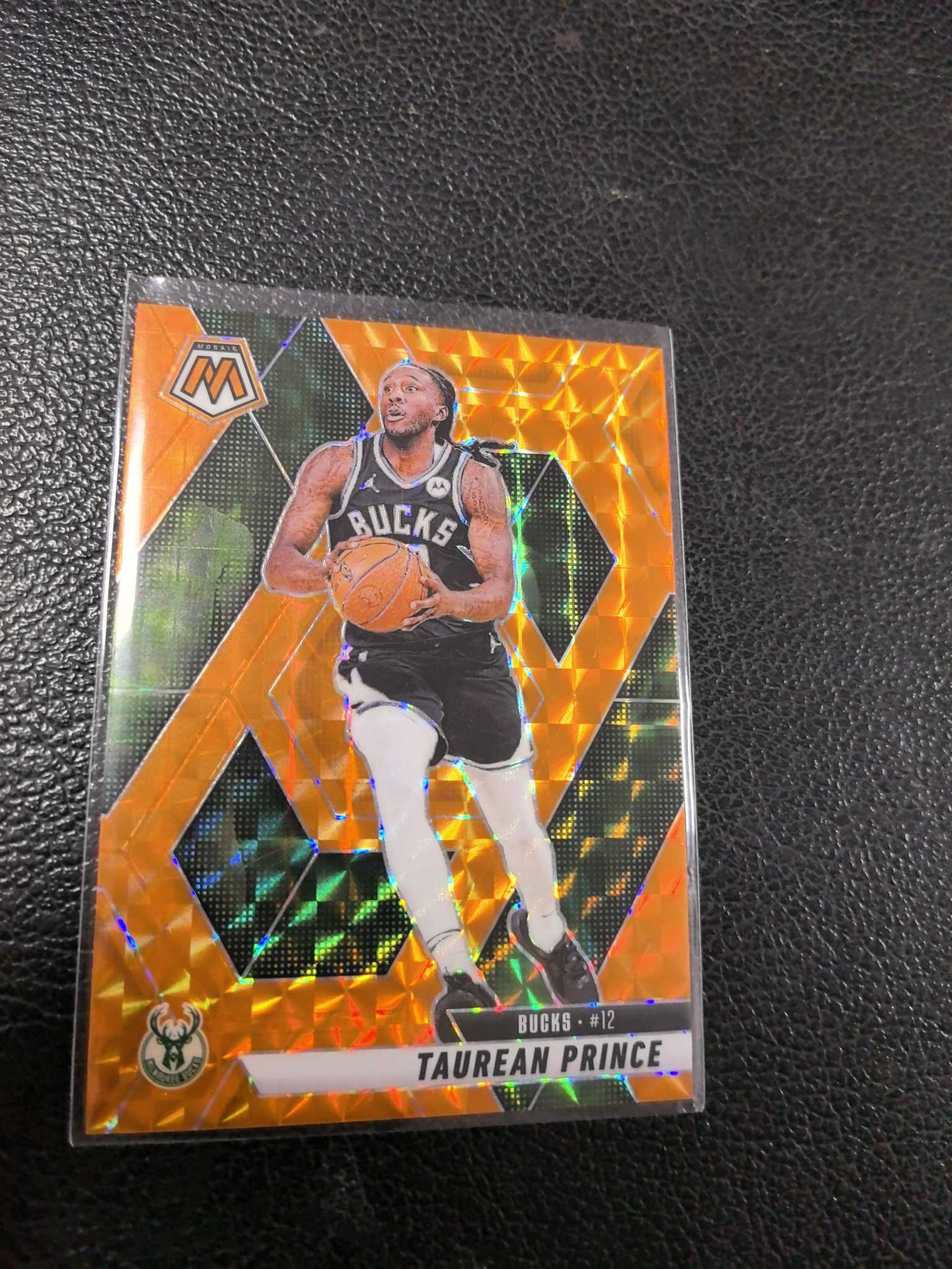 2024-25 普林斯 249编 橙马赛克 折射 雄鹿 12-1