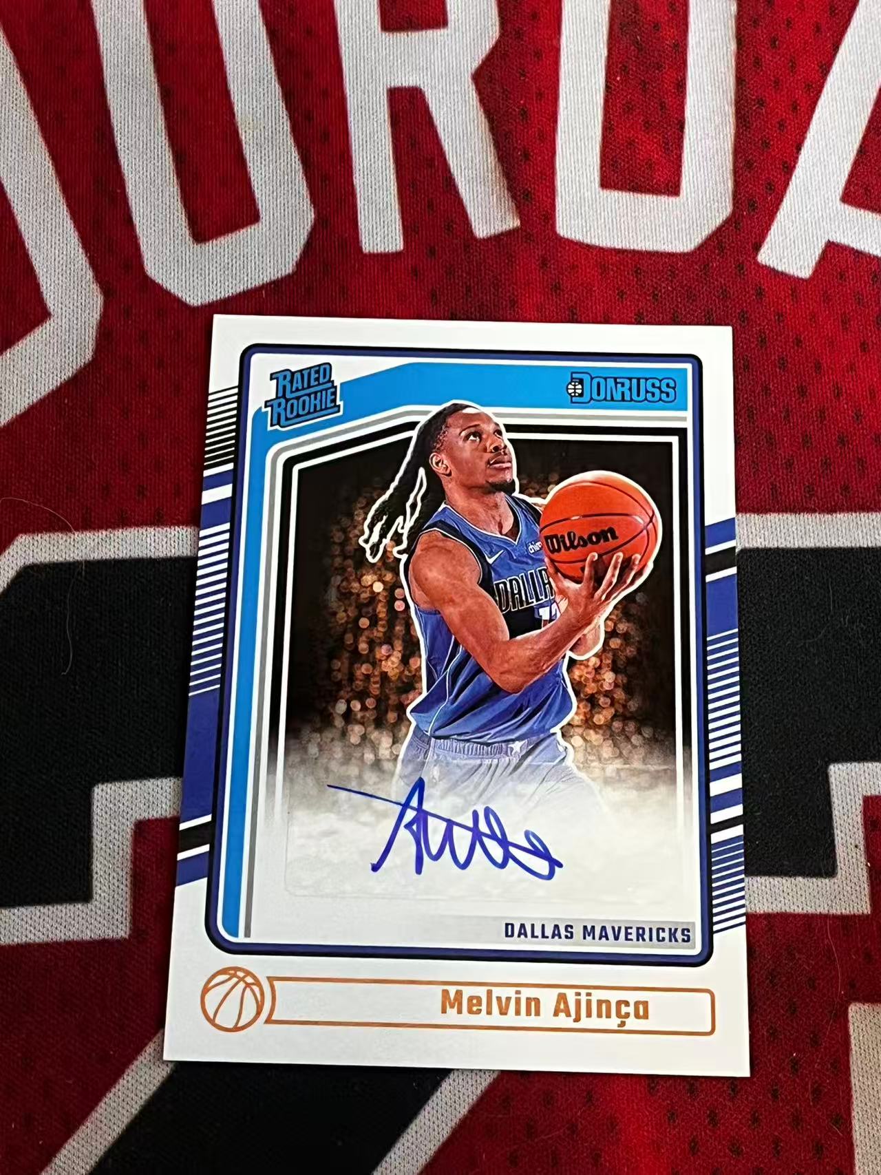 【接寄拍】2024-25 PANINI DONRUSS 杜蕾斯系列 独行侠 新秀RC 梅尔文阿金萨 签字卡 新秀签 专收凑套必备【烂臭嘴拍卖】