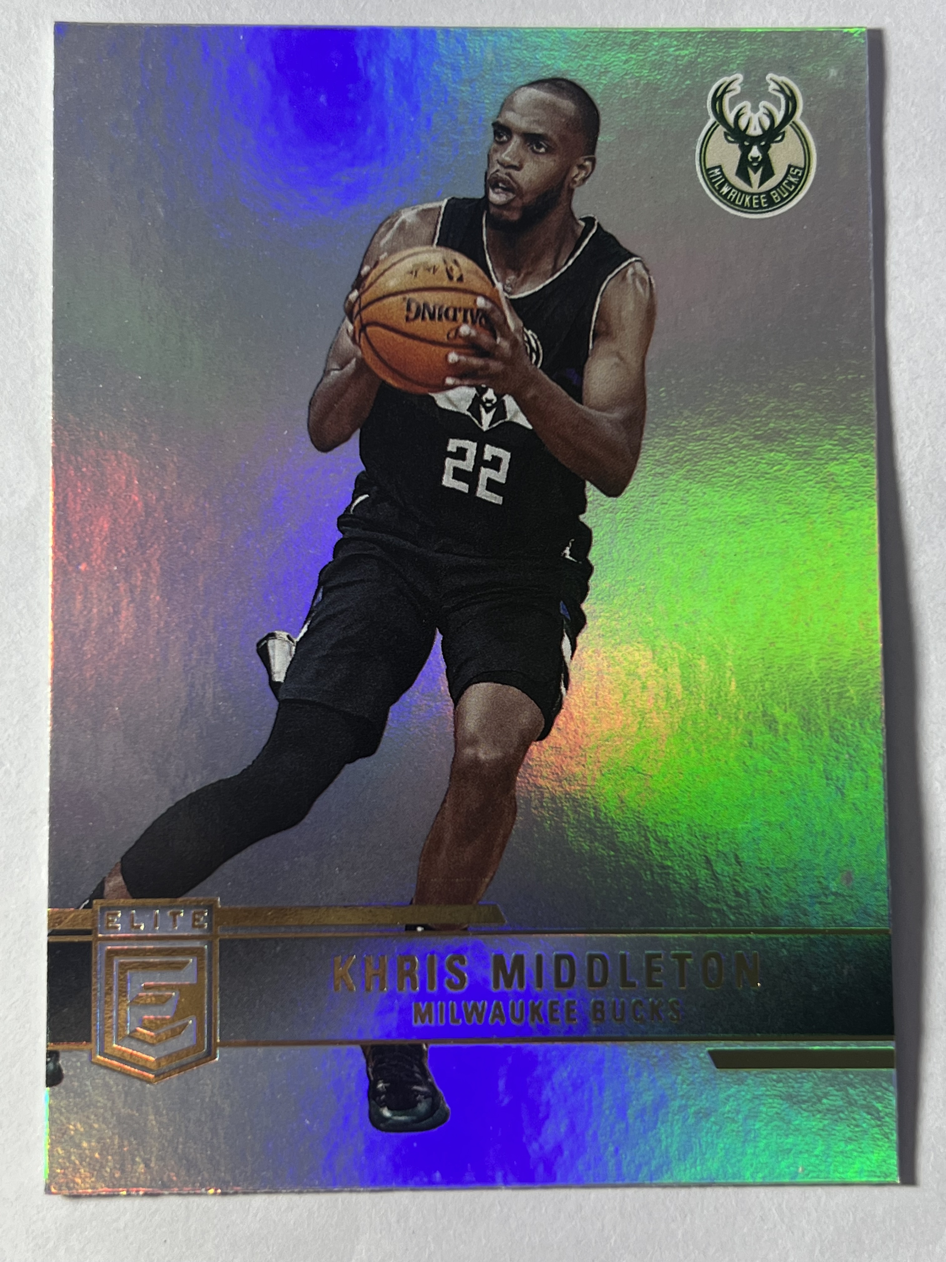 2021-22 Panini Elite Khris Middleton 克里斯 米德尔顿 雄鹿队 热门球星 收藏必备 可合并 可累积 #44