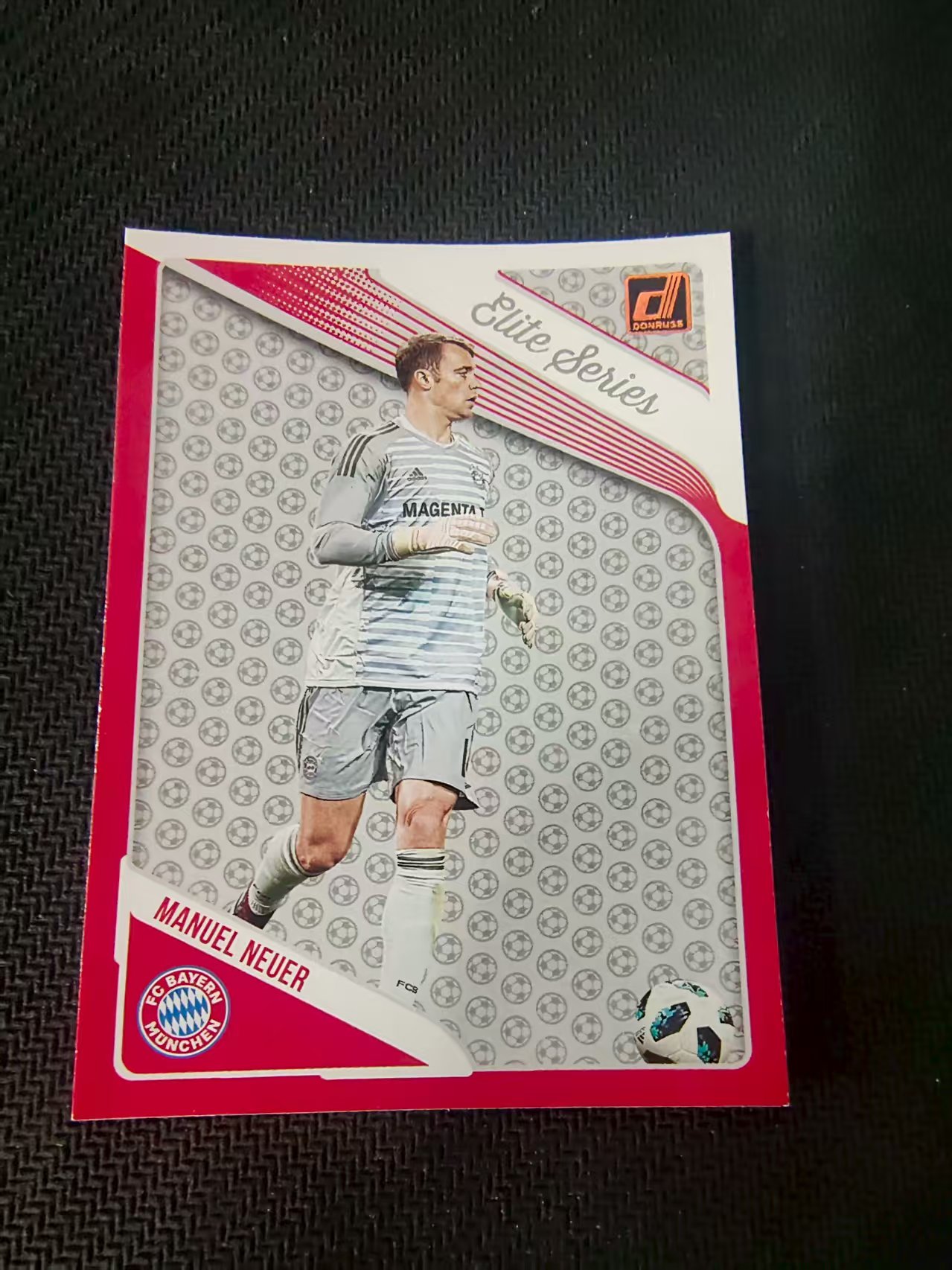 【可合并,不累计】2018-19 Panini Donruss Manuel Neuer 拜仁慕尼黑 诺伊尔 特卡 杜蕾斯 划痕 边角瑕疵 #5