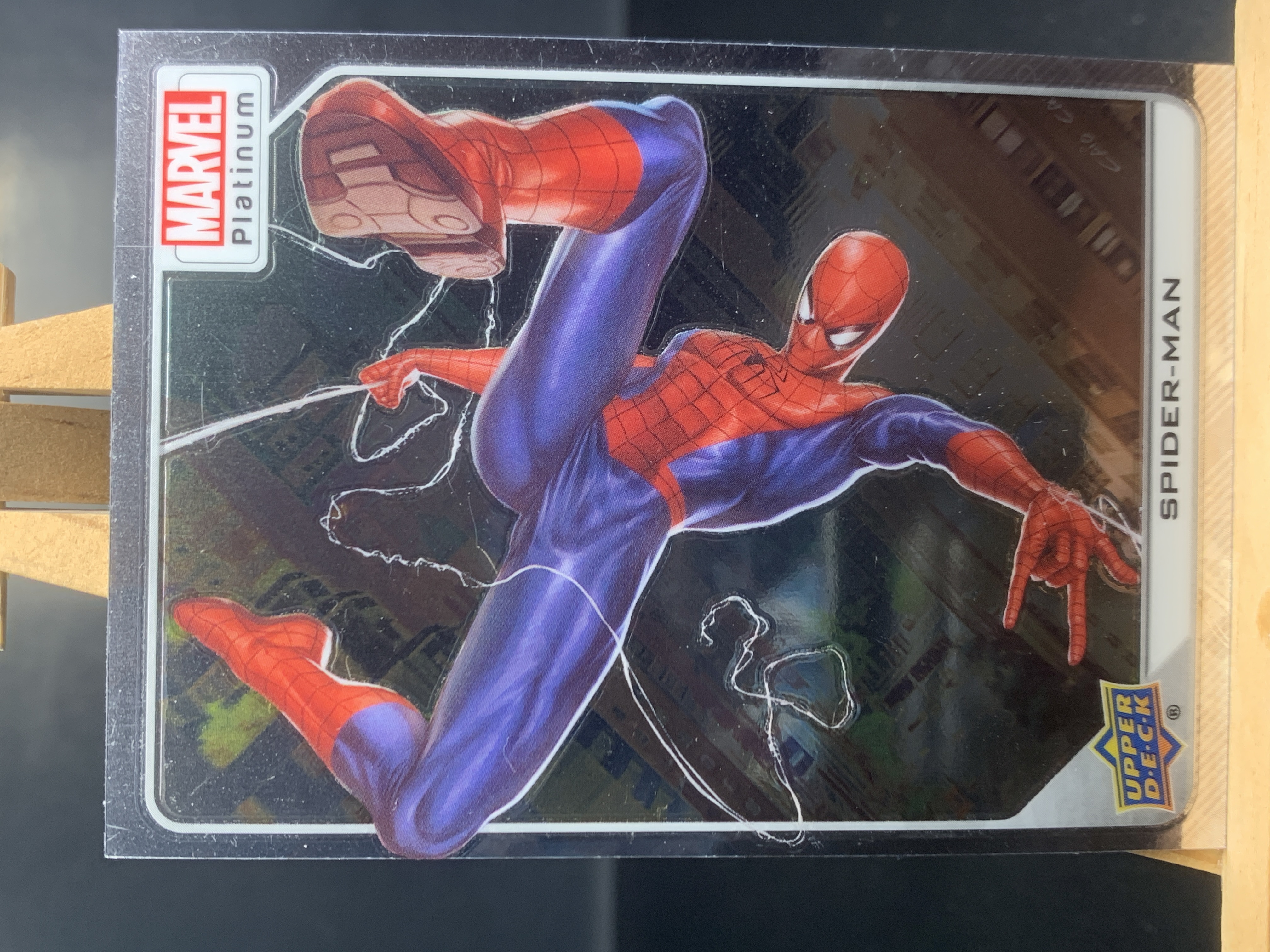 (B5) 2022 UPPER DECK 漫威 BASE 蜘蛛侠 实卡好看 收藏凑套必备 卡品如图 !!!