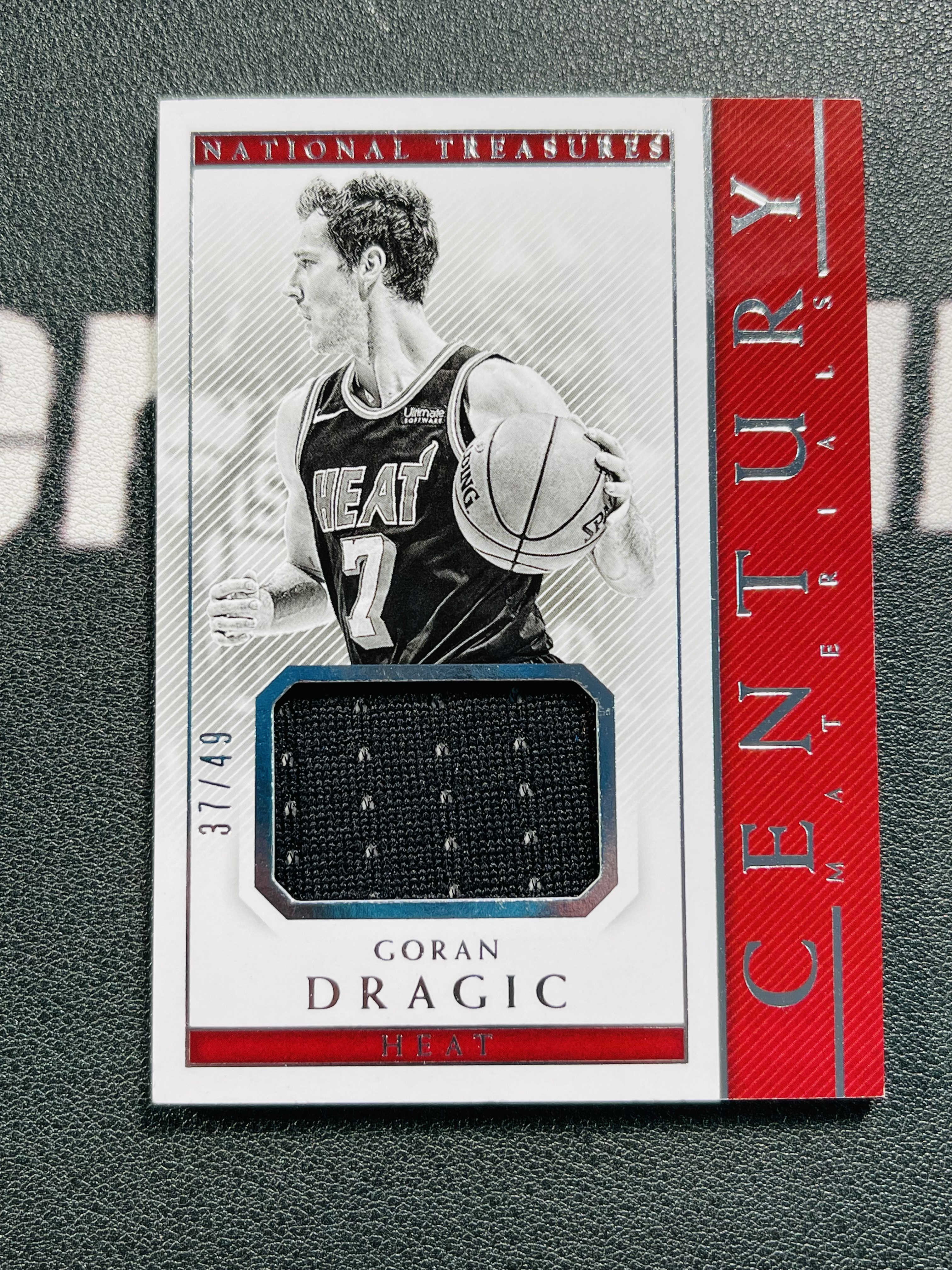 【CHILL官方代拍】硕597 2017-18 PANINI 国宝 热火 GORAN DRAGIC 戈兰 德拉季奇 CENTURY ...