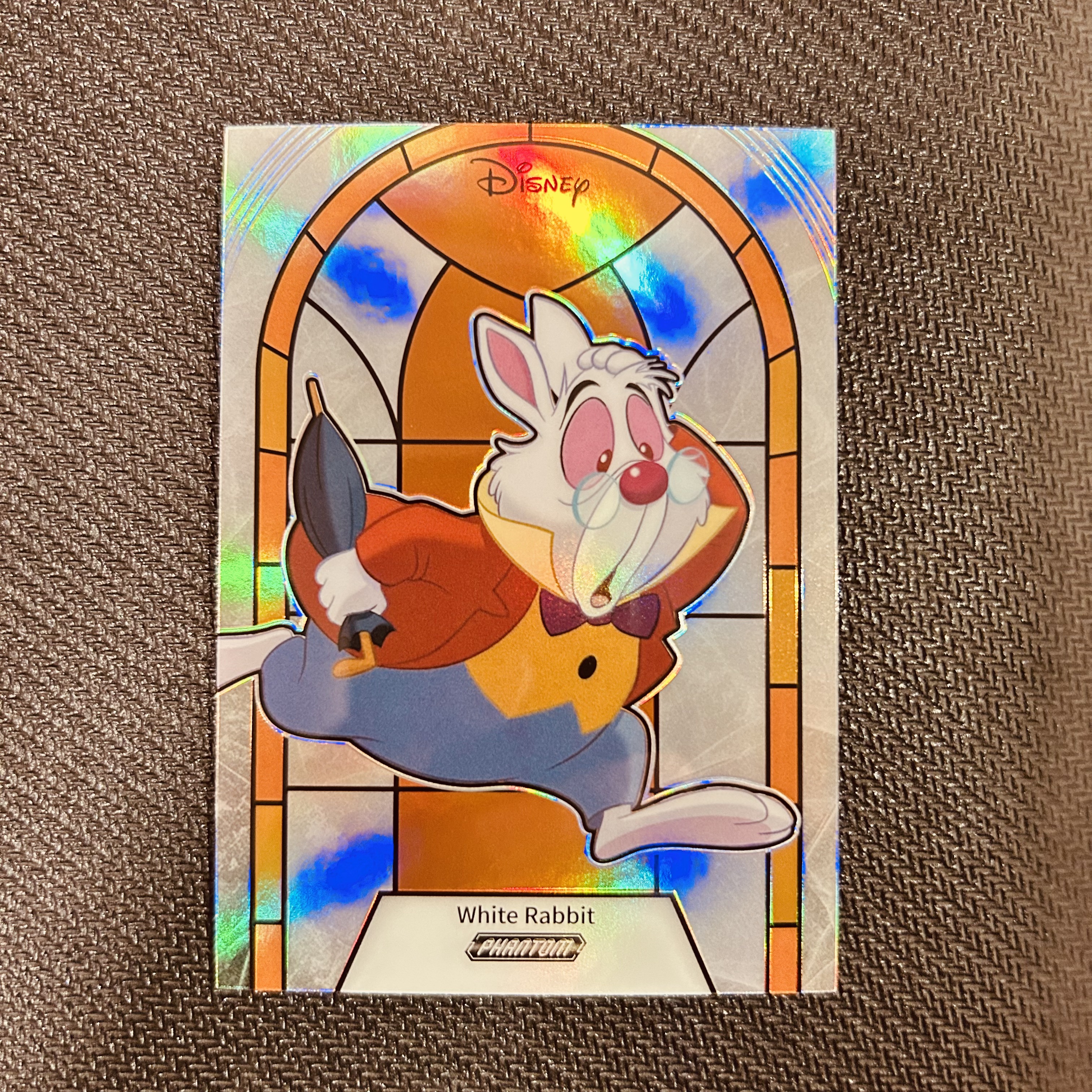 卡卡沃 2025 Kakawow Disney Phantom 迪士尼 White Rabbit 白兔先生 彩玻璃 橙折 /50编 ...
