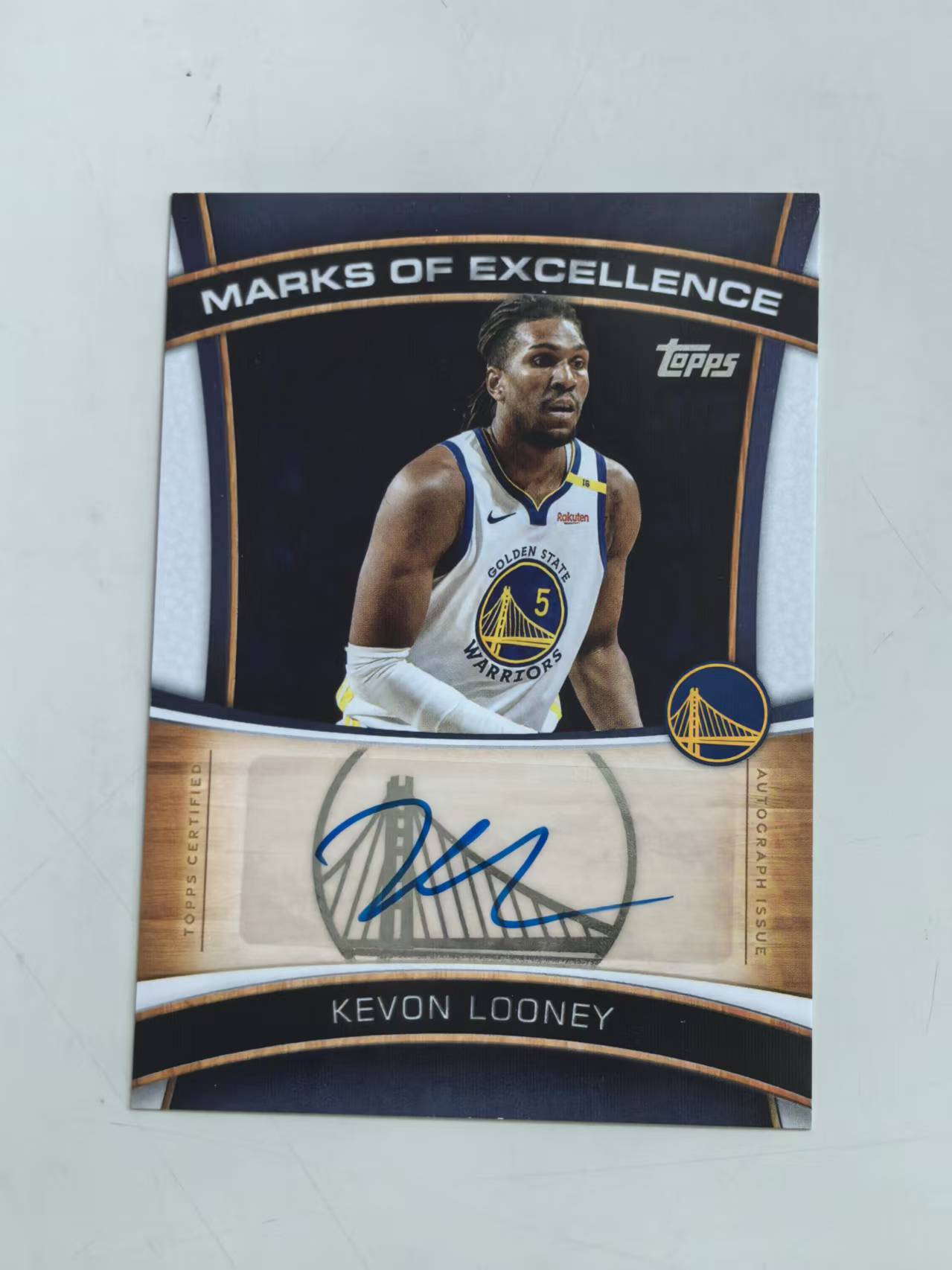 2025 Topps Topps Kevon Looney #ME-KL 签名卡签字卡 勇士 【黑魔苏】
