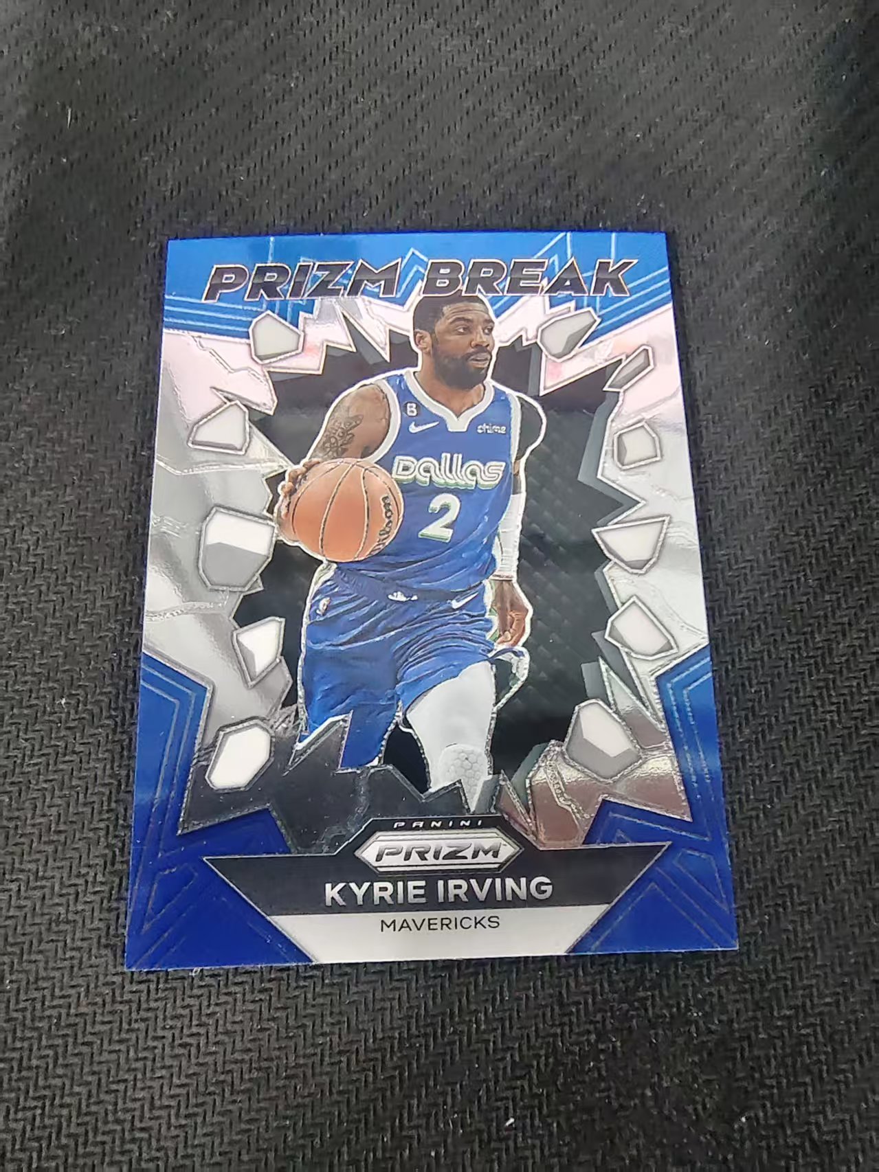 【可合并,不累计】2023-24 Panini Prizm Kyrie Irving 凯里 欧文 德鲁大叔 篮网 break特卡 PZ 划痕 边角微瑕 介意勿拍 #20