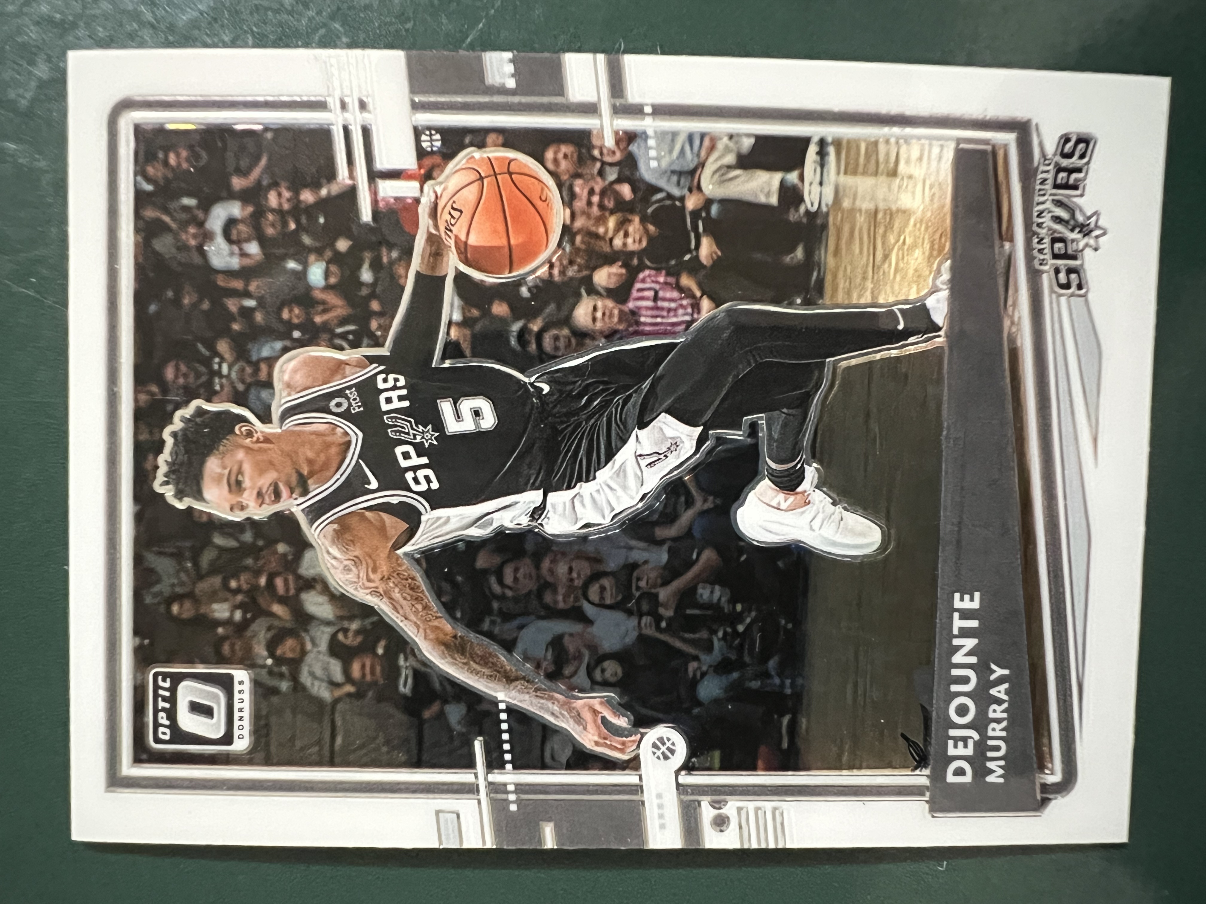 2021-22 Panini Donruss Dejounte Murray 杜蕾斯系列 德章泰·穆雷 圣安东尼奥马刺 BASE 收藏凑套 卡品如图