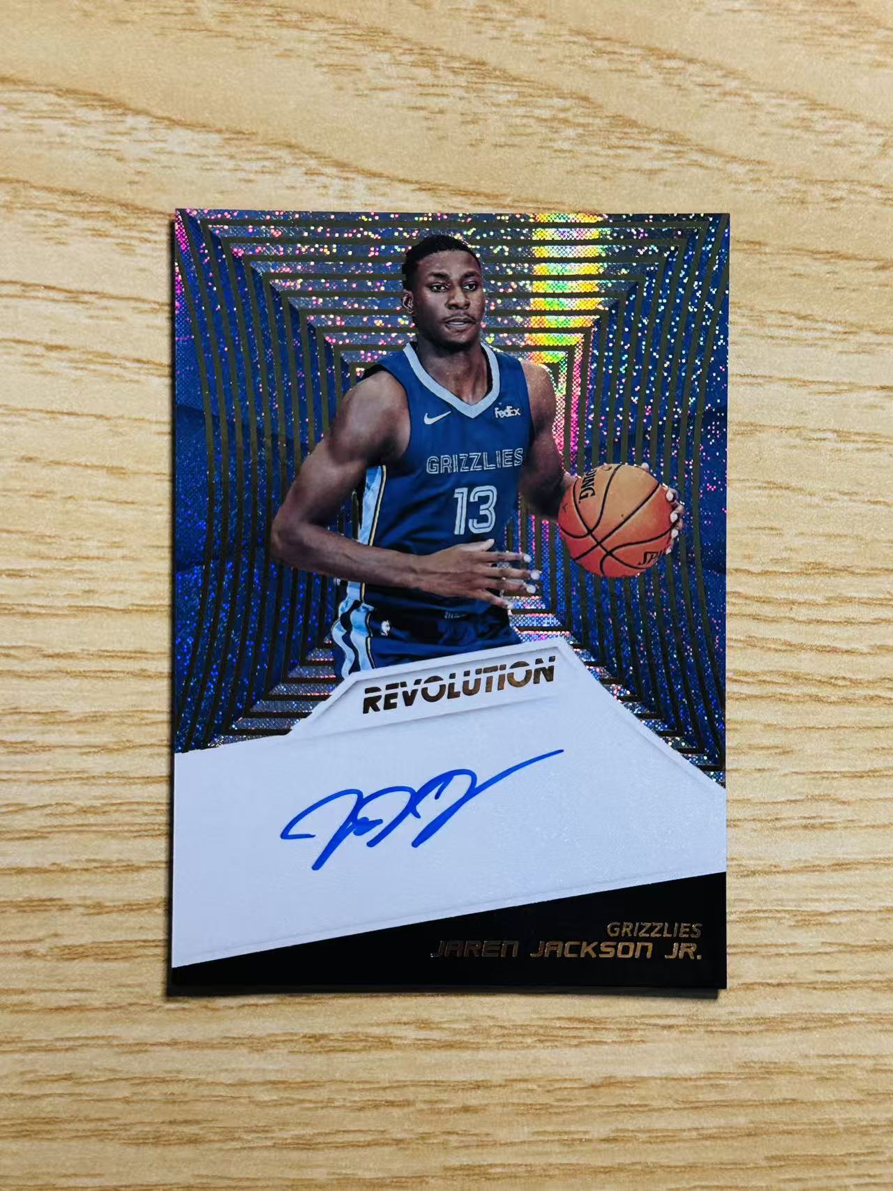 2018-19 Panini Revolution Jaren Jackson 嘿嘿代卖 革命 贾伦 杰克逊 新秀 RC 签字 卡签 三J 灰熊 收藏必备