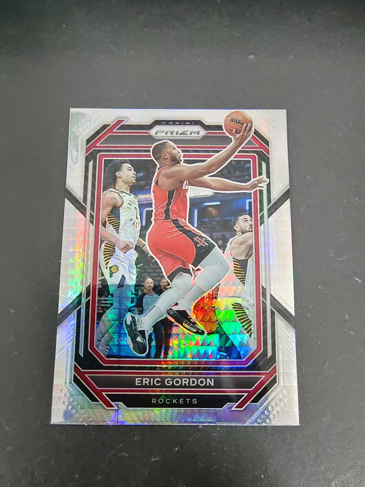 【可合并,不累计】2022-23 Panini Prizm Eric Gordon 埃里克 戈登 火箭 PZ Hyper折 划痕 边角瑕疵 #186
