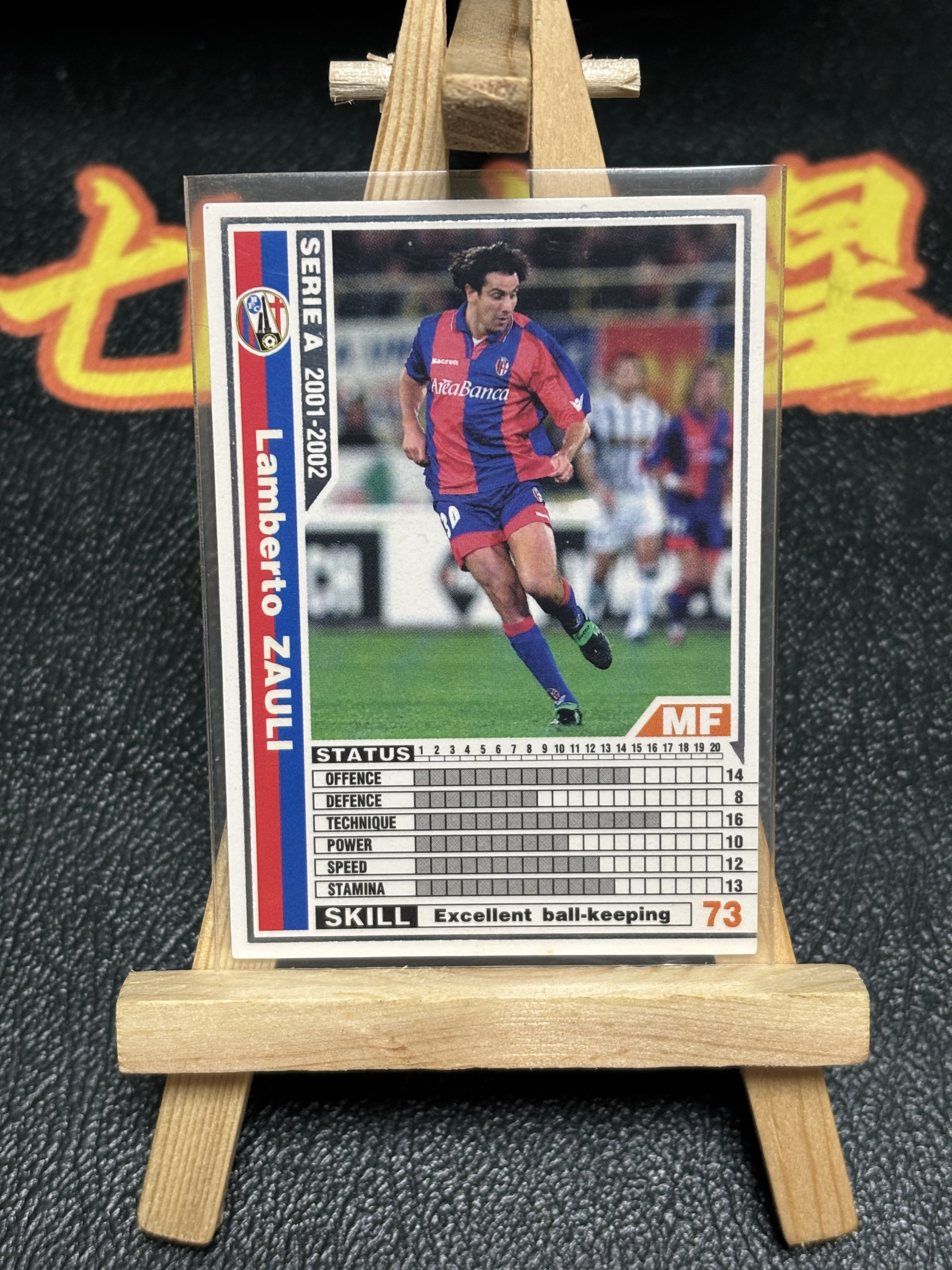 2001-02 Panini WCCF Tomas Locatelli 托马斯 洛卡特利 博洛尼亚 小卡 实卡精美 收藏必备 卡品如图 七七代卖 ZQ6