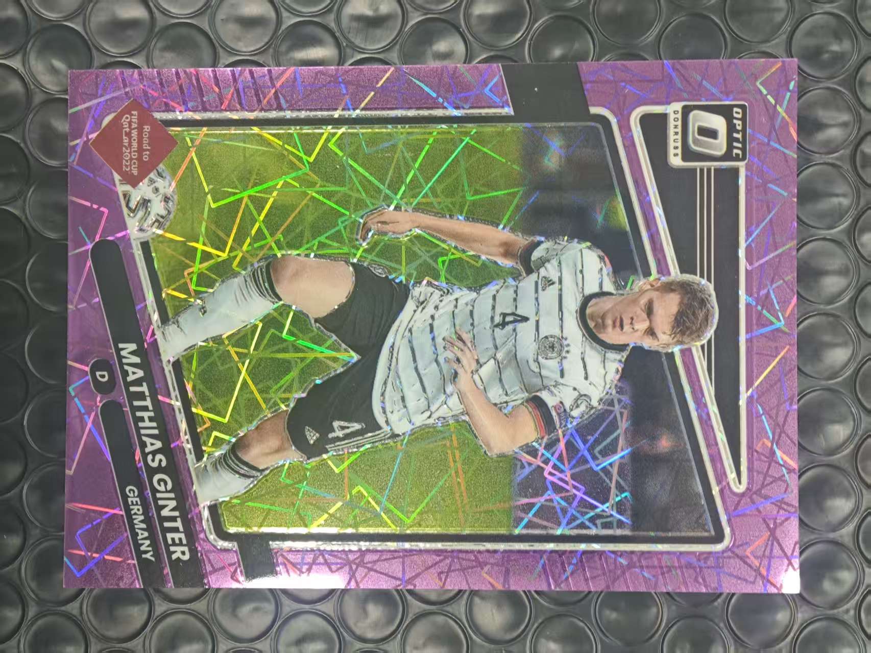 2021-22 Panini Donruss Matthias Ginter 杜蕾斯 德国 马蒂亚斯 金特尔 O版 81/99编 紫镭射折 紫折 折射 卡品如图【原地起飞卡社】MVP11.6