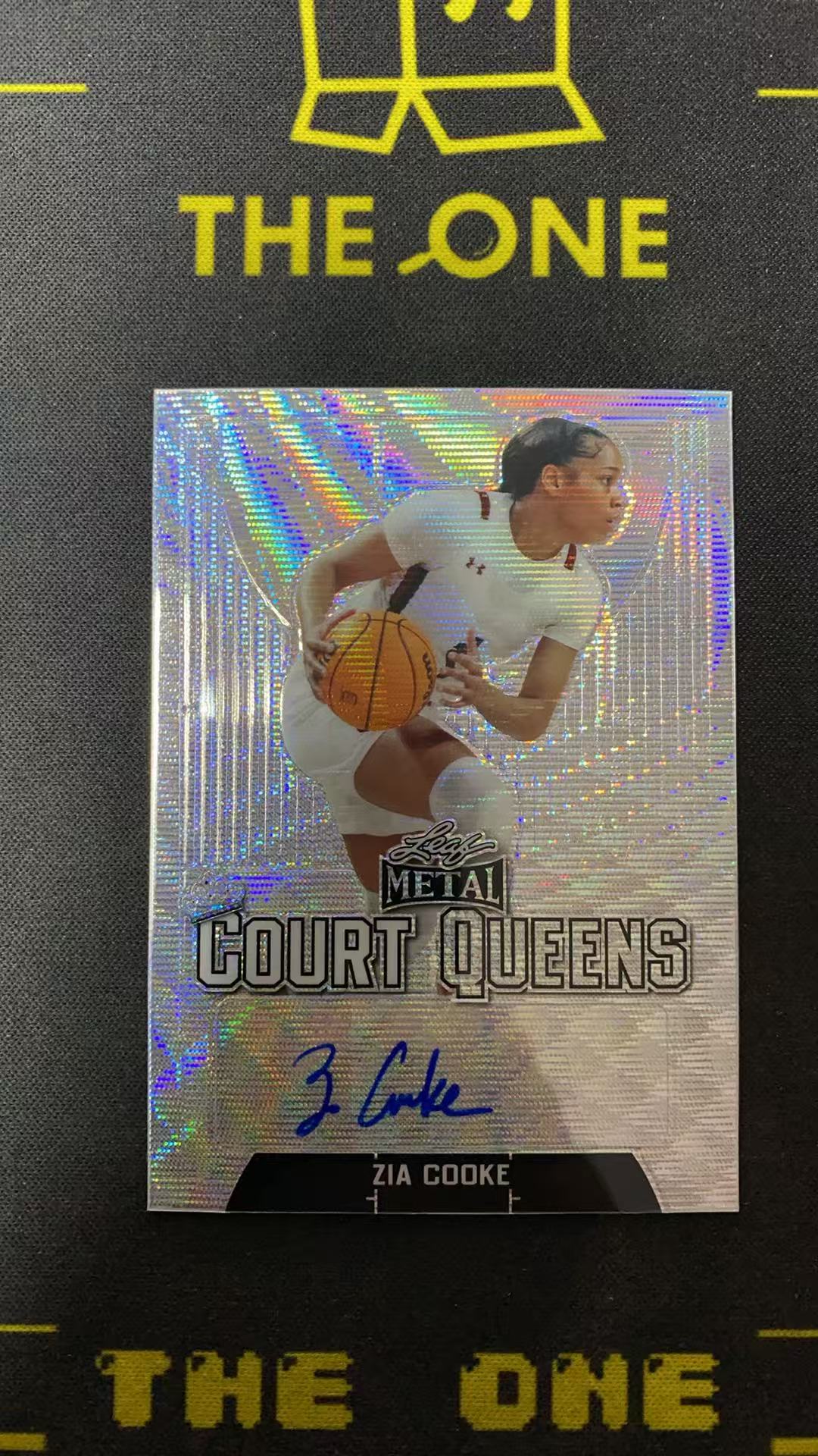 2022 Leaf TRINITY ZIA COOKE 【TheOne】齐亚 库克 女篮 签字 不保卡品【TP】