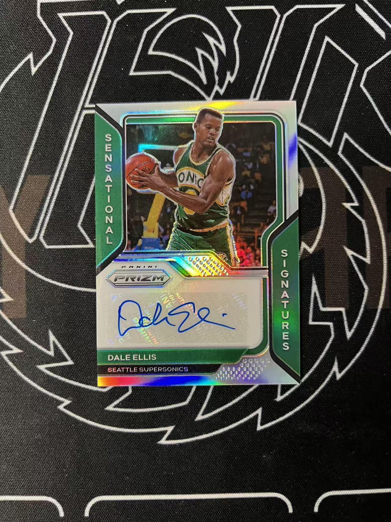2020-21 Panini Prizm Dale Ellis 【UTF球星卡】fr4 达勒 埃利斯 超音速 名宿 PZ ss签 签字 通行卡品