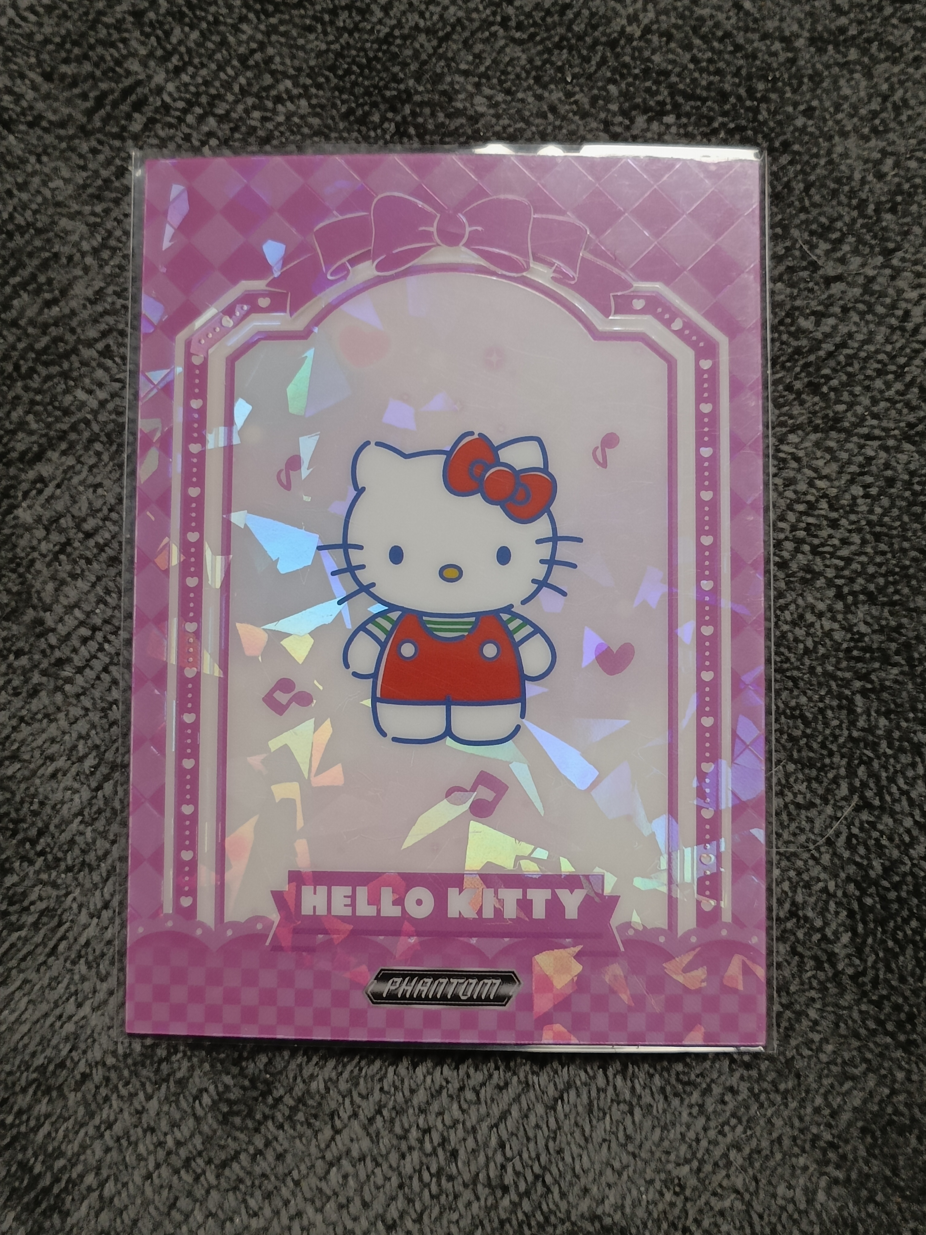 2023 Kakawow PHANTOM 三丽鸥家族系列收藏卡 HELLO KITTY 凯蒂猫 【谦谦拍卖】PSA-IPU-01 紫折 027/115编 秋鹿