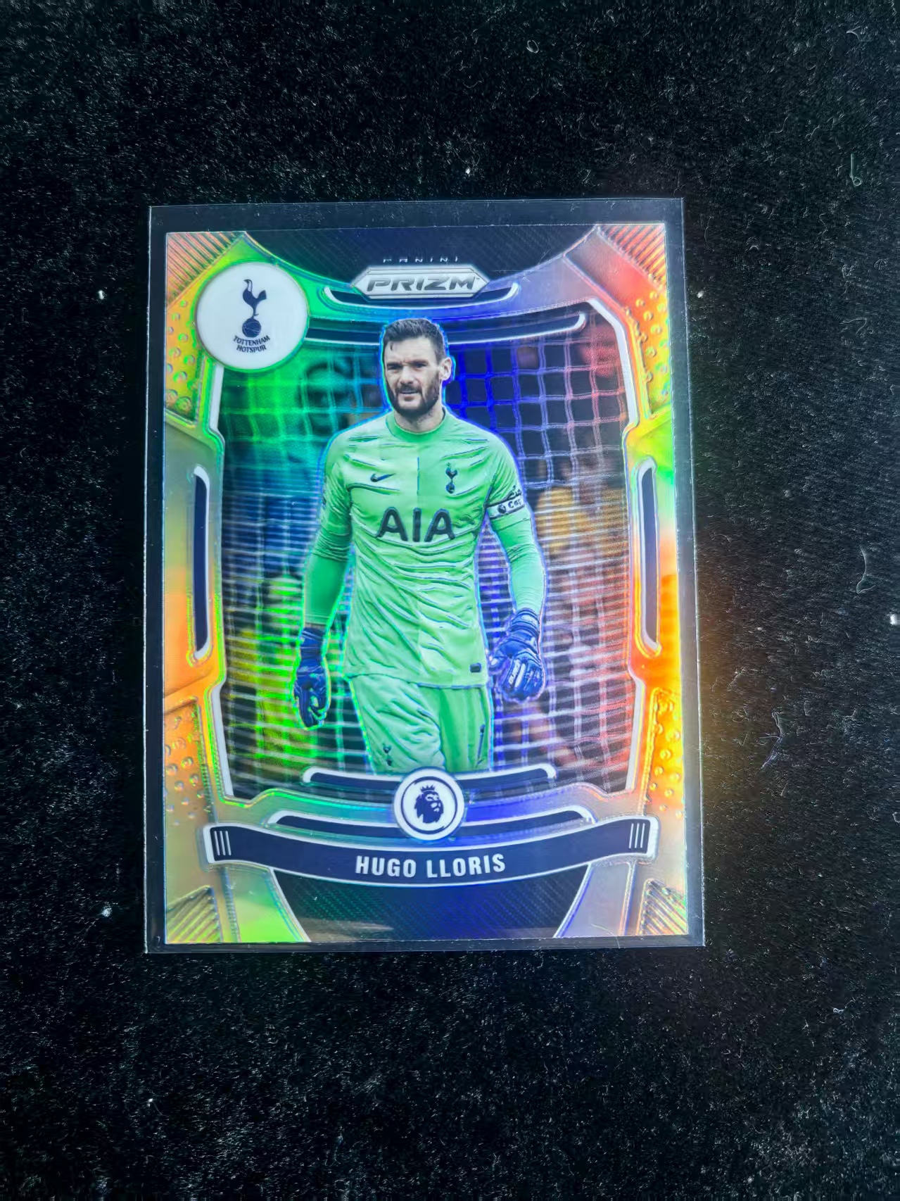 2021 Panini Prizm Hugo Lloris 帕尼尼 pz 英超 热刺 洛里斯 雨果.洛里 正银折base 凑套专用 不保卡品 介意勿拍(A2)