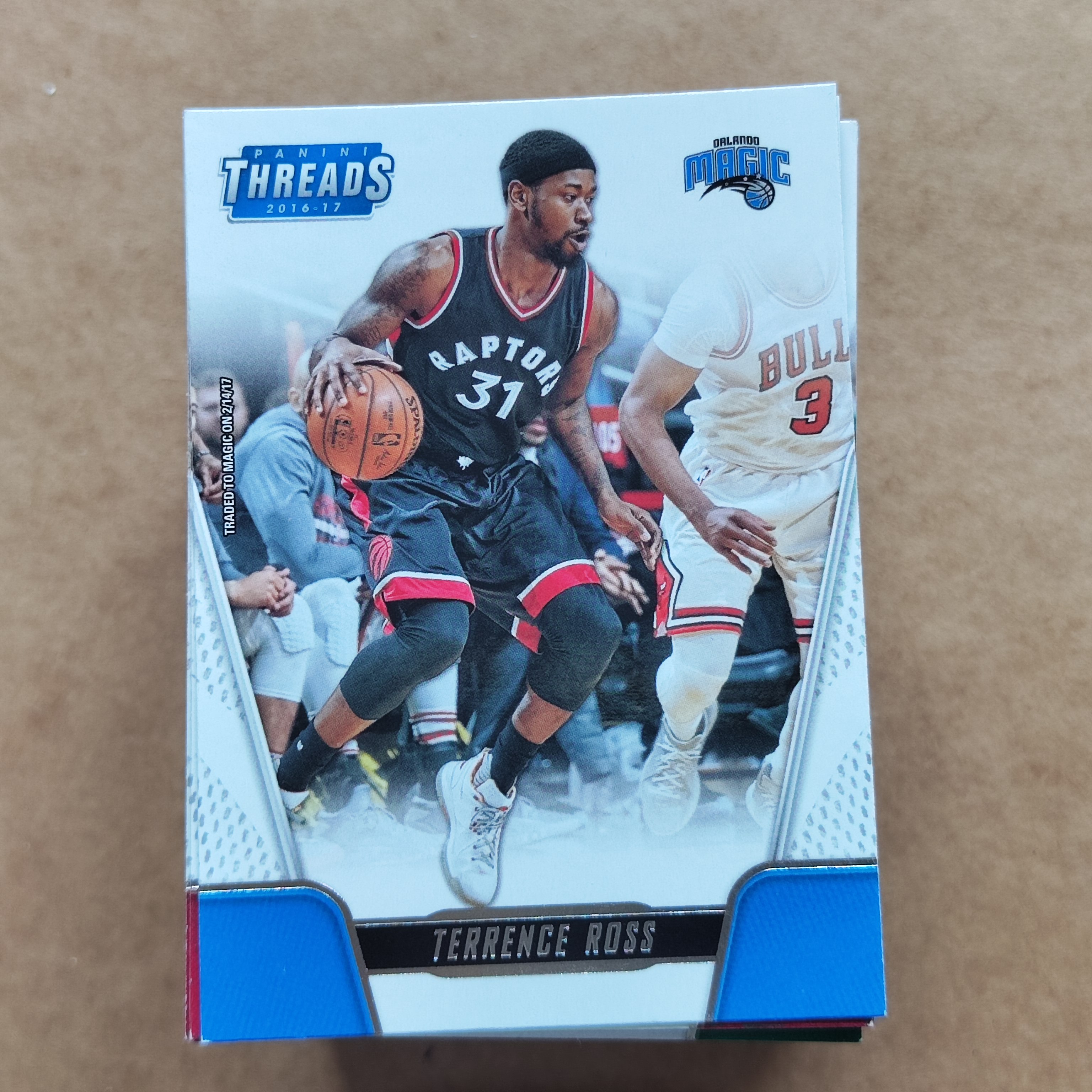 2016-17 【HADE拍卖-免费上拍/回款快】 Threads Terrence Ross 泰伦斯罗斯    小背心   特卡  单卡base/ZKA38