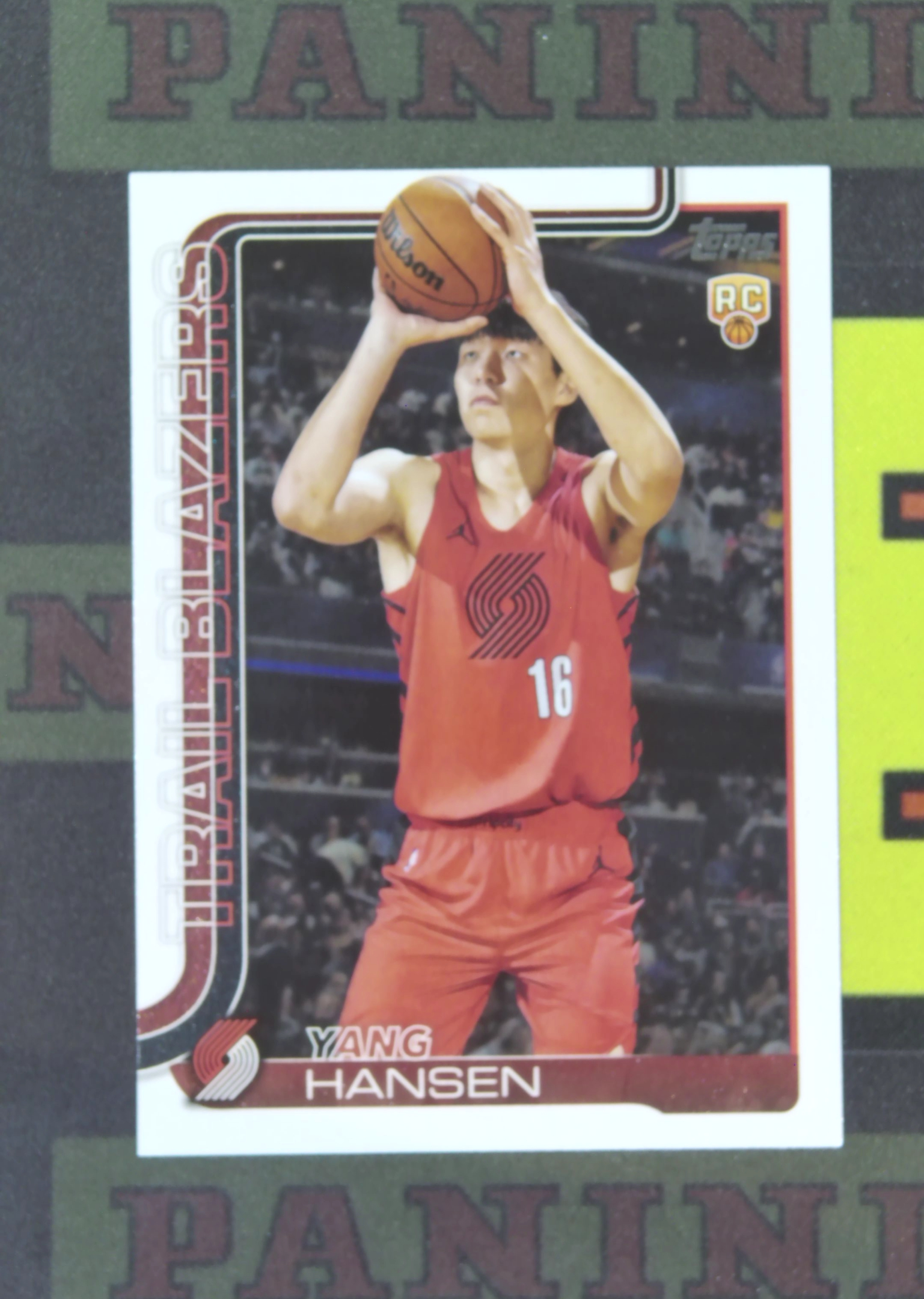 2025-26 Topps Flagship Yang Hansen RC Nirvana Project 杨瀚森 开拓者 新秀 卡品如图 收藏必备 Skrich