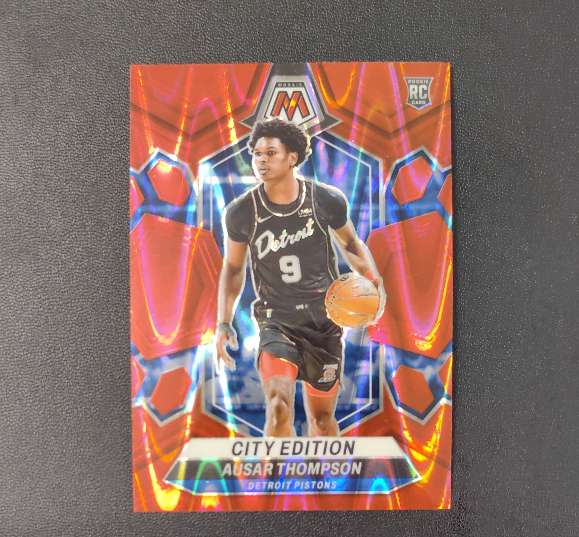2023-24 panini Mosaic ausar thompson 马赛克 活塞 奥萨尔 汤普森 rc 新秀 红瀑布折 折射 /299编 sga 库里 文班亚马 詹姆斯 多张再拍