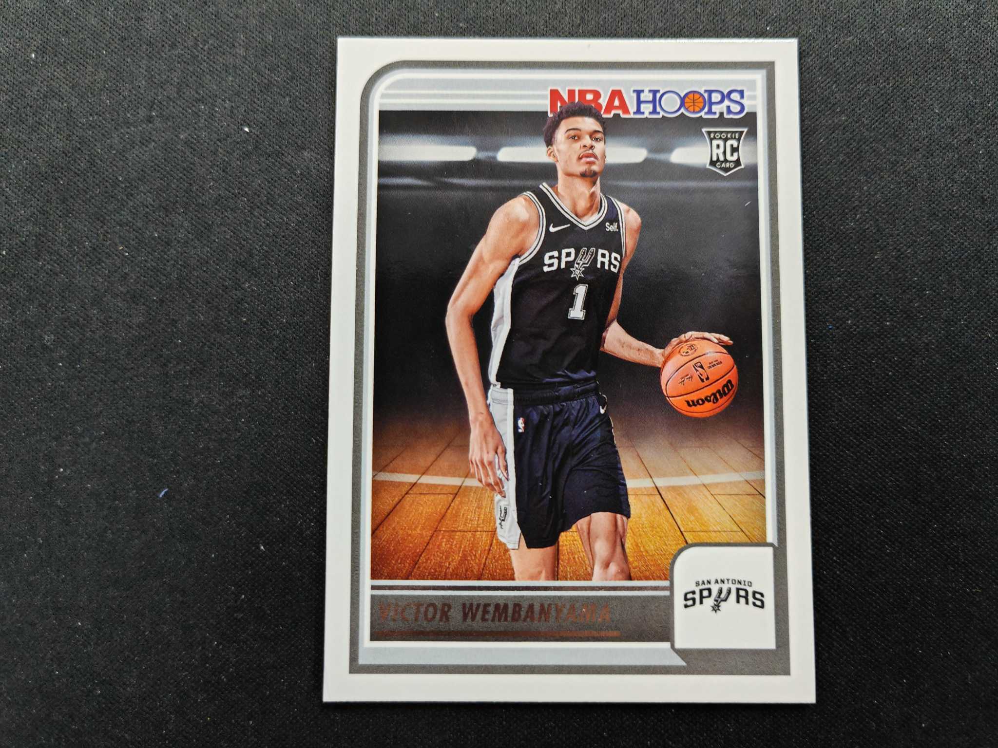 2023 24 panini nba hoops victor wembanyama rc sc base 