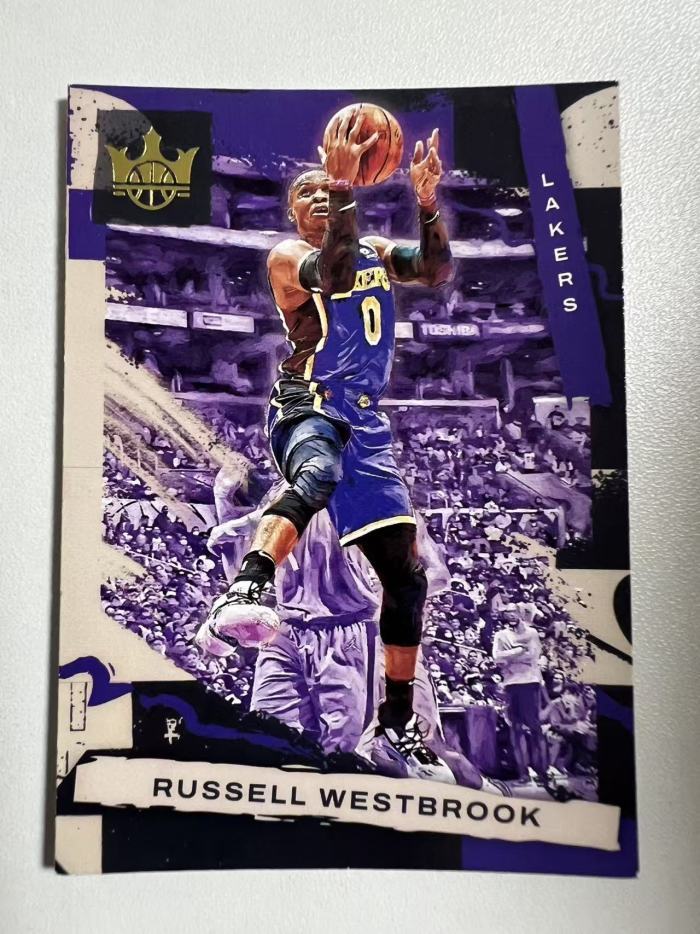 2021-22 Panini Court Kings Russell Westbrook 拉塞尔 威斯布鲁克 威少 湖人 油画 收藏凑套 卡品如图 免费代拍