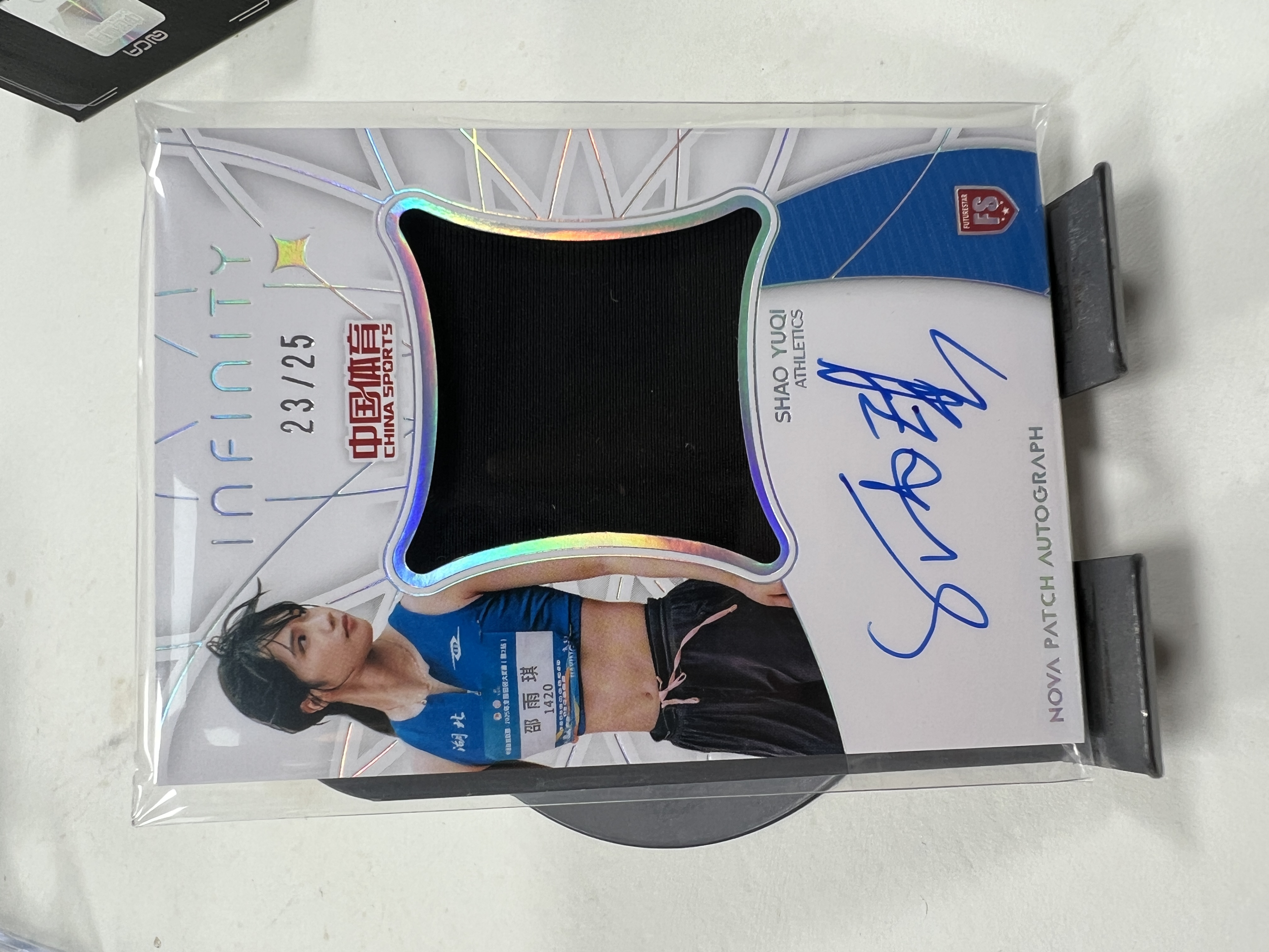 蒂奇宝 2025 奇卡 QICA 中国体育 无限 新星签字 物料 卡签 25编 邵雨琪