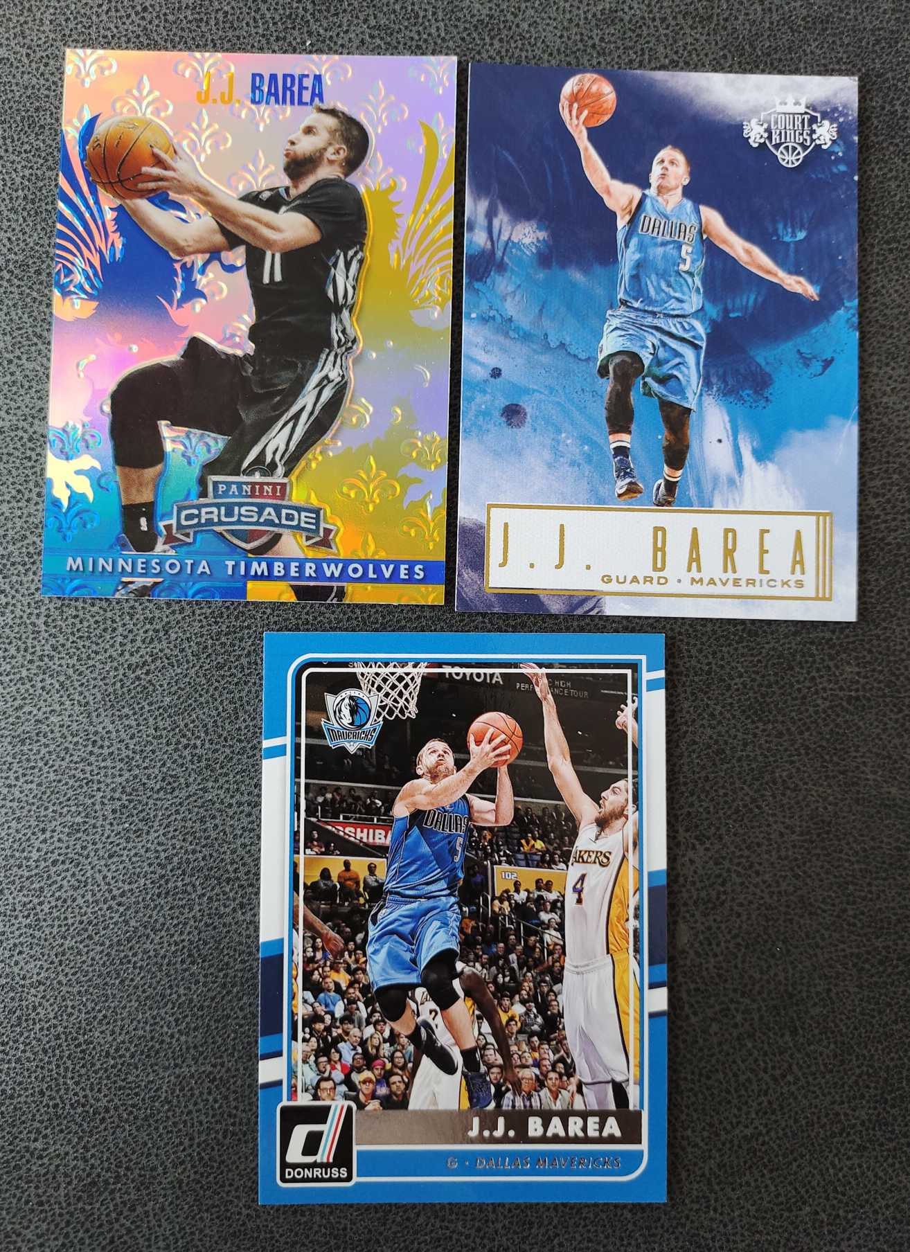 2013-14 十字军 crusade jj 巴里亚 Jose Barea 达拉斯 小牛队 独行侠 三张打包