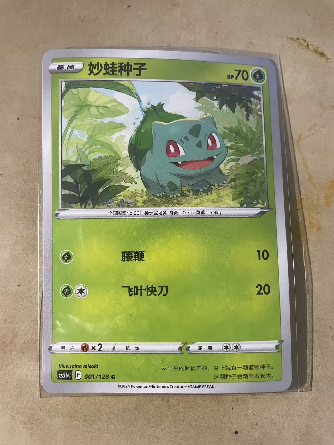 2024 ONE PIECE TCG 1 妙蛙种子 chs 宝可梦 简中 木水拍卖 171