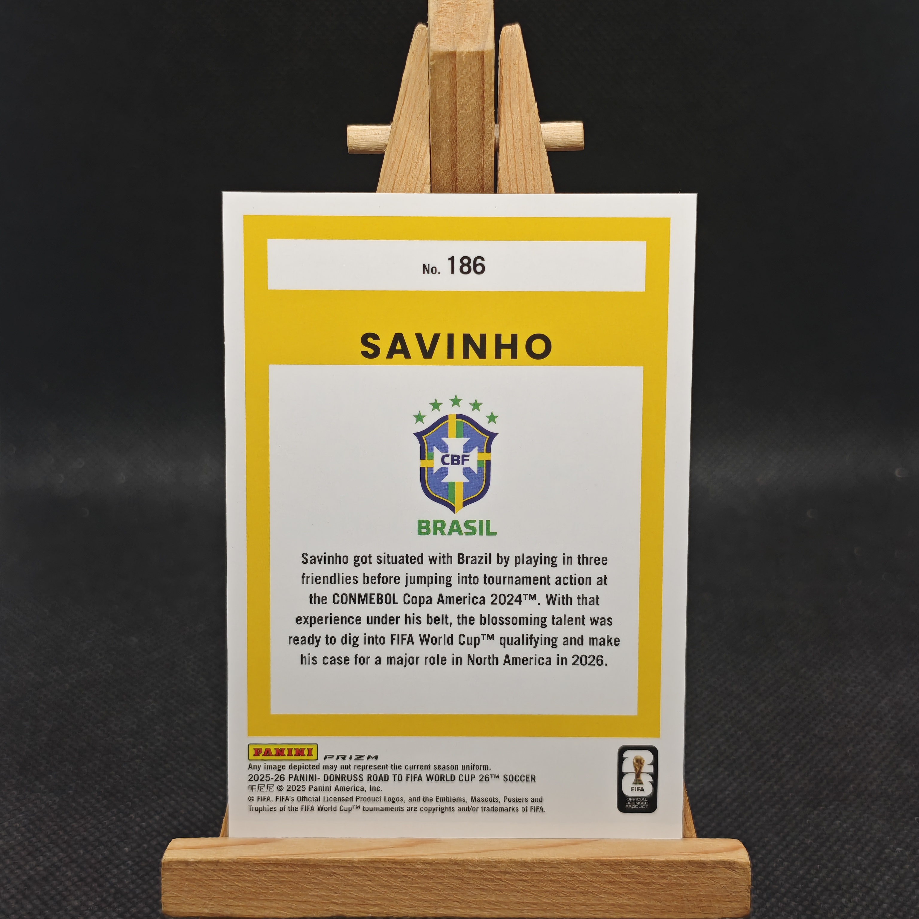 2025-26 【OT拍卖0手续】 Donruss Savinho 杜蕾斯 萨维尼奥 粉折 樱花 巴西 曼城 卡品如图 BR0821