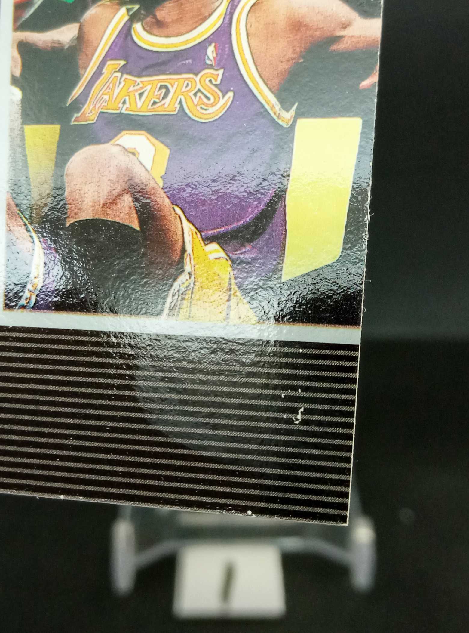 【DC拍卖】7.23CR7(微瑕)98-99 Upper Deck Chronology Kobe Bryant 科比湖人 61 胜纪录时刻特卡 #75 正反面实拍
