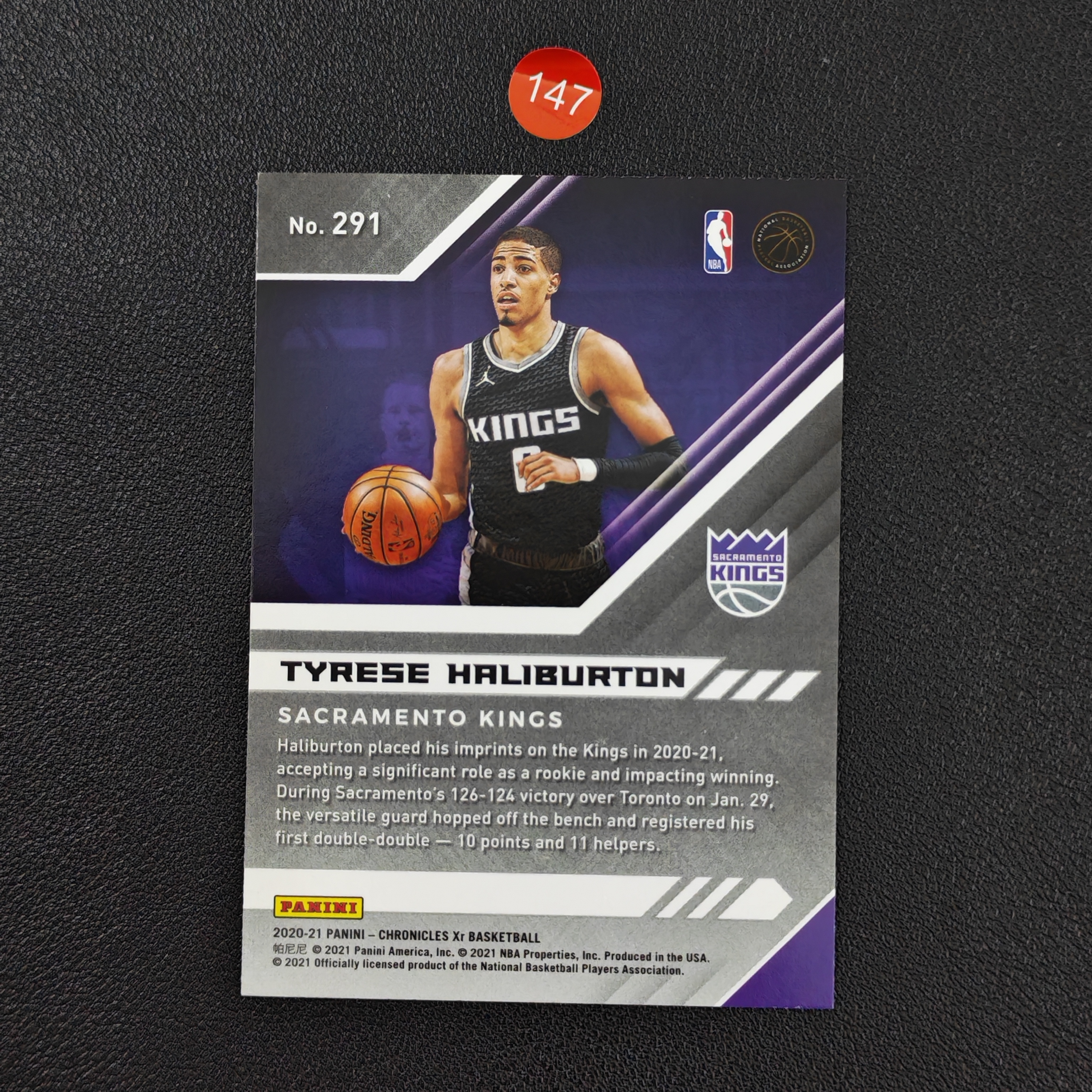 【鹰歌拍卖】泰瑞斯·哈利伯顿 Haliburton 国王 新秀RC|2020-21 Panini XR 哈利 国王新秀 助攻王 全明星 最佳阵容 传球大师 东决核心 凑套必备 不保卡品 #momo
