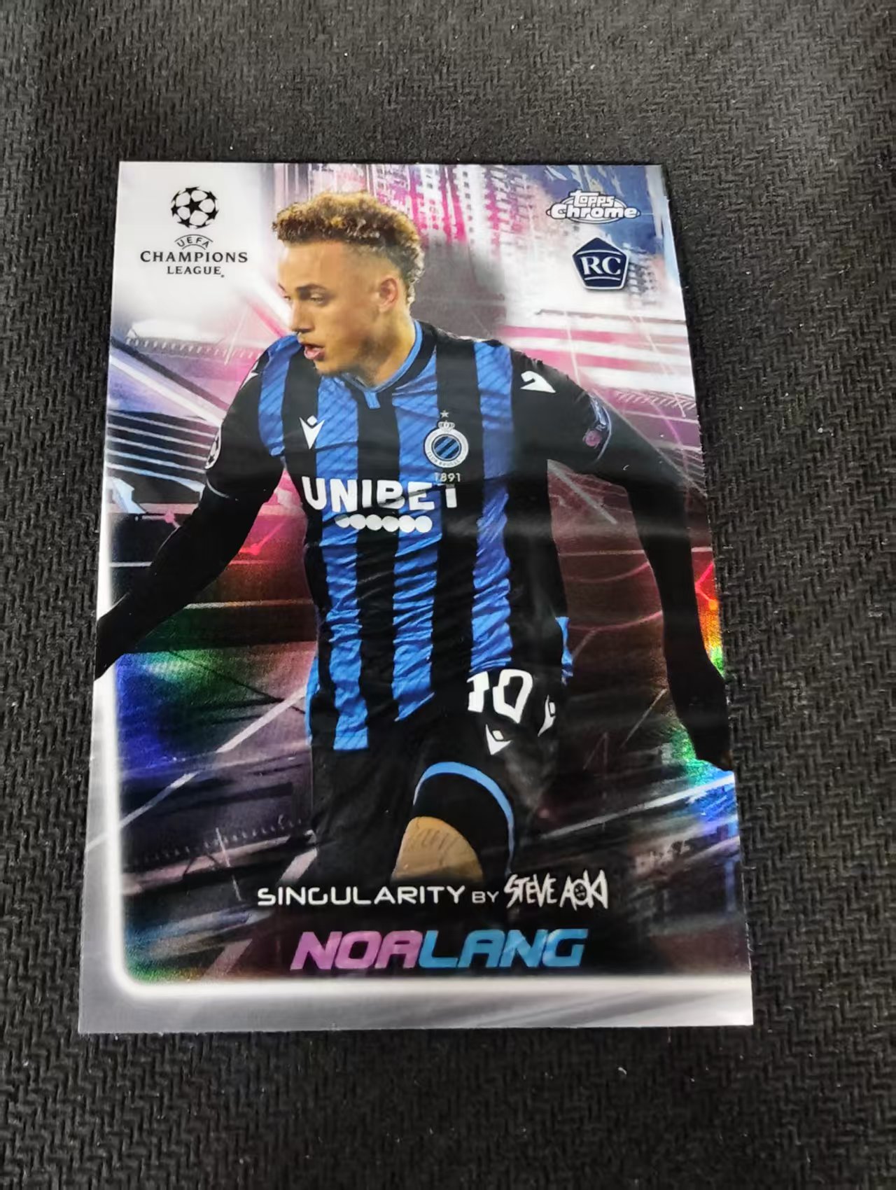 【可合并,不累计】2021 Topps Chrome noa lang 布鲁诺 诺阿 朗 RC 新秀 欧冠 银折 不保卡品 介意勿拍