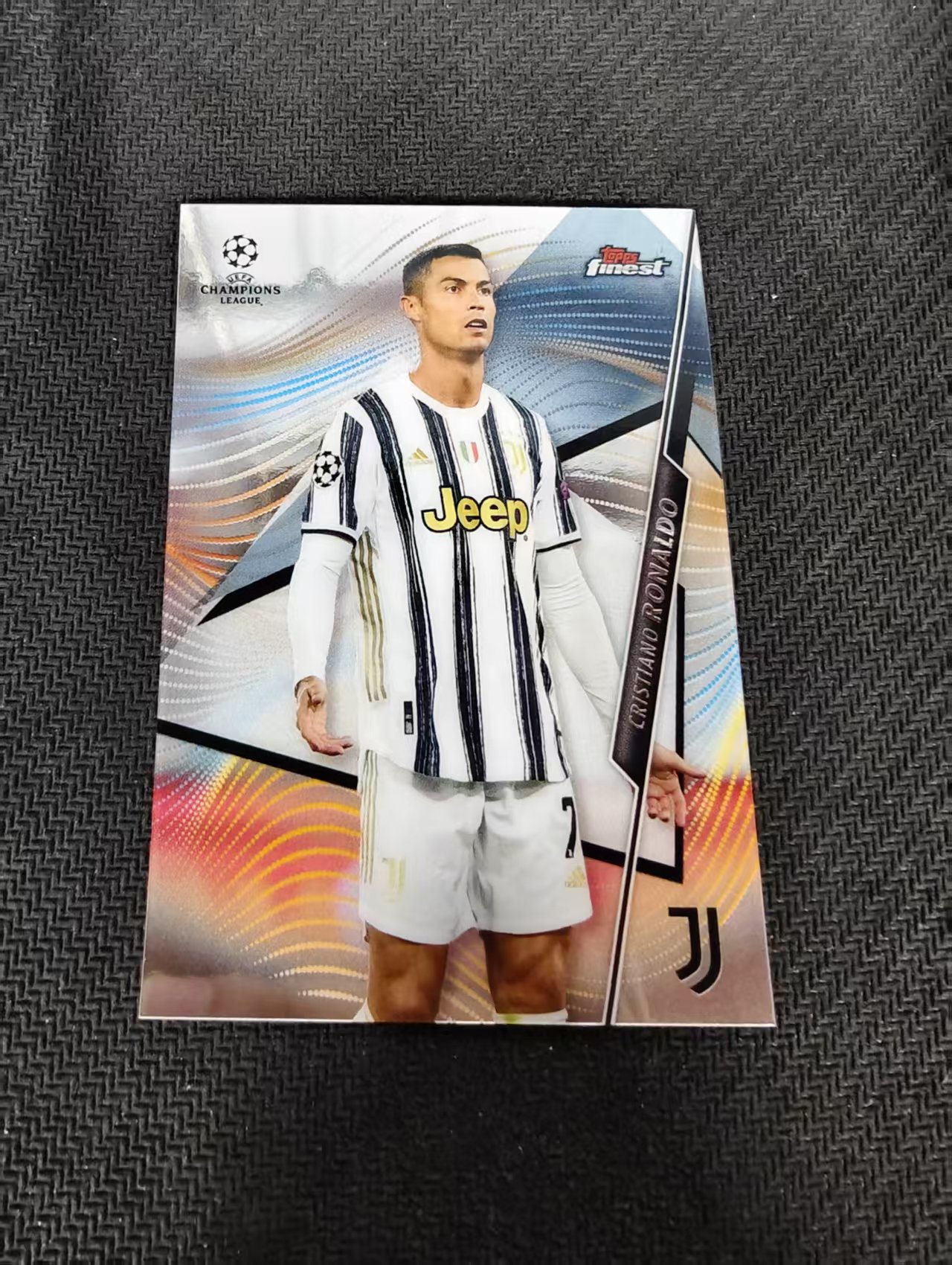 【可合并,不累计】2021 Topps Finest Cristiano Ronaldo 罗纳尔多 C罗 尤文图斯 葡萄牙 曼联 皇家马德 划痕 边角瑕疵 #1