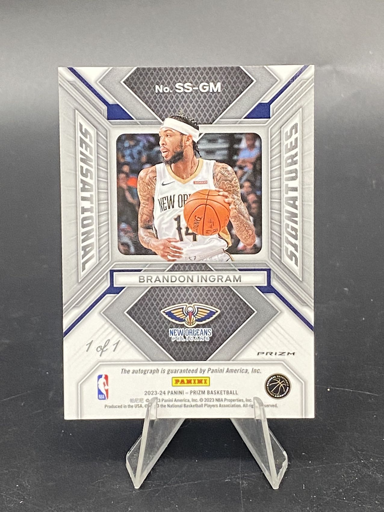 2023 24 Panini Prizm Brandon Ingram 【肥猫代卖】冉哥 Pz 鹈鹕 布兰登英格拉姆 莺歌 1 1编 首编