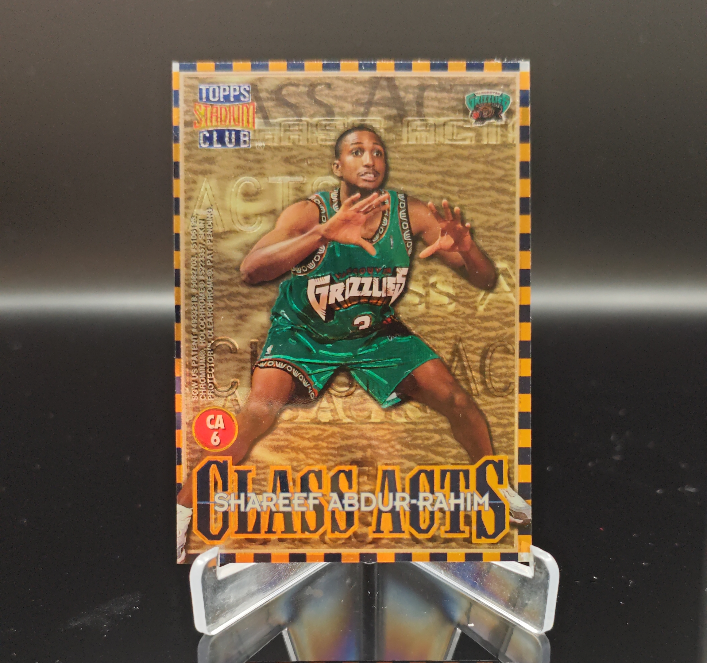1996-97 Topps Stadium Club Jason Kidd/Shareef Abdur-Rahim #CA6 杰森基德 谢里夫阿卜杜拉希姆 卡品如图