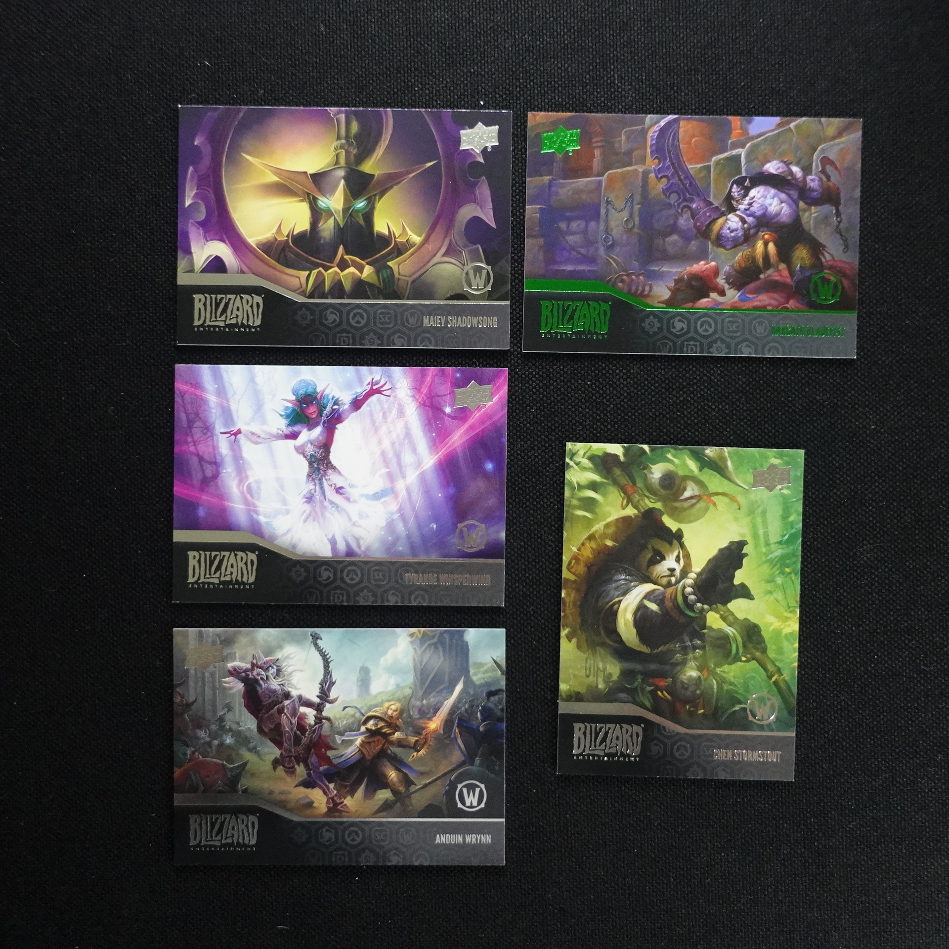 2023 Upper Deck Blizzard 暴雪 魔兽世界Lot*5 Warcraft UD 卡品如图【小涛拍卖】#埼玉
